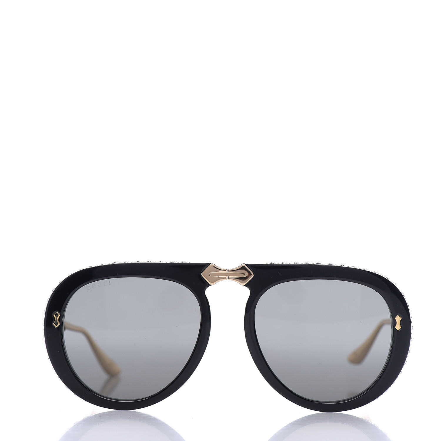 gucci foldable aviators