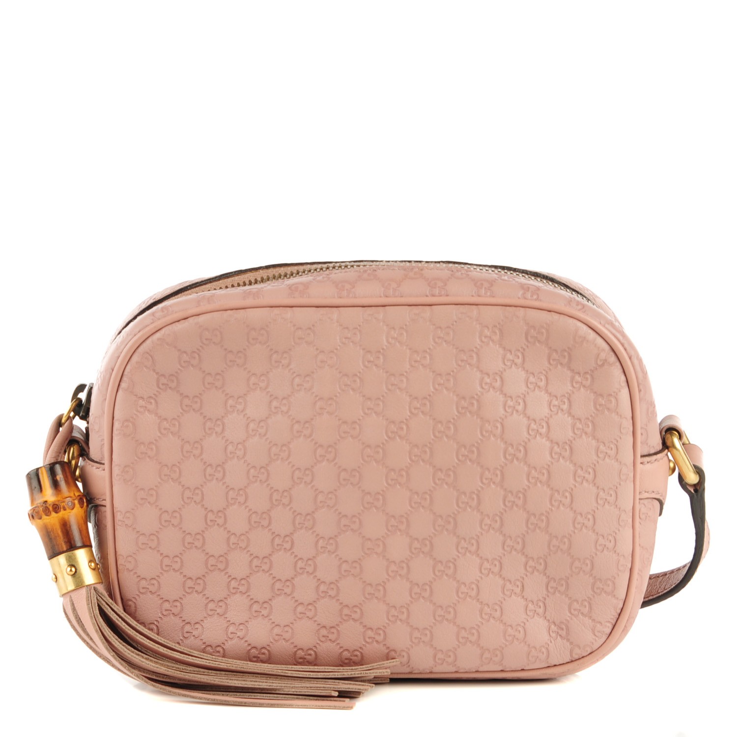 GUCCI Microguccissima Sunshine Disco Crossbody Bag Light Pink 121669