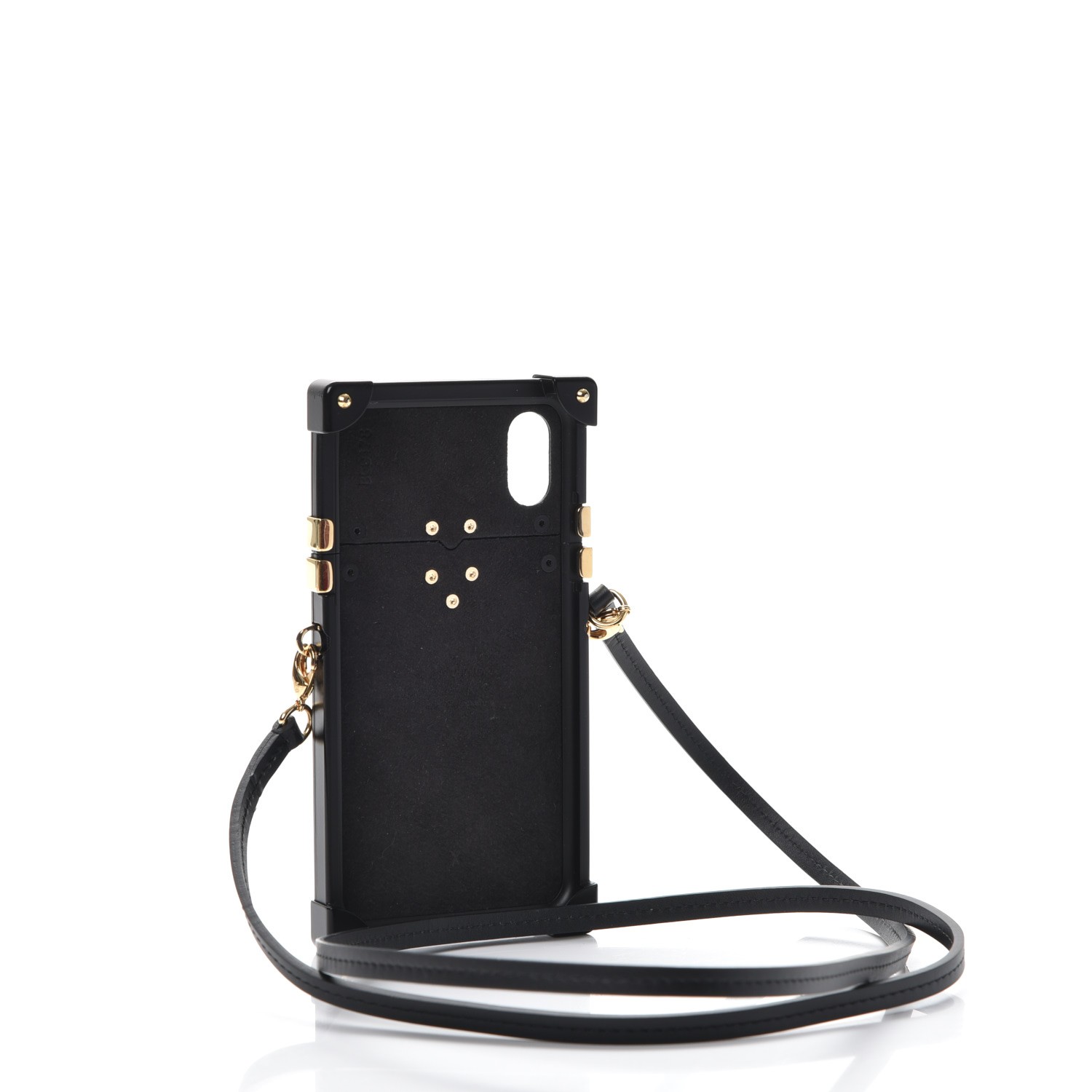 iphone x louis vuitton trunk case LOUIS VUITTON Monogram Eye-Trunk iPhone X Case 243105