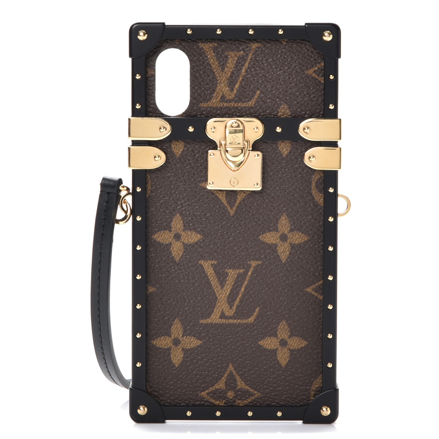 LOUIS VUITTON Monogram Eye-Trunk iPhone X Case 243105