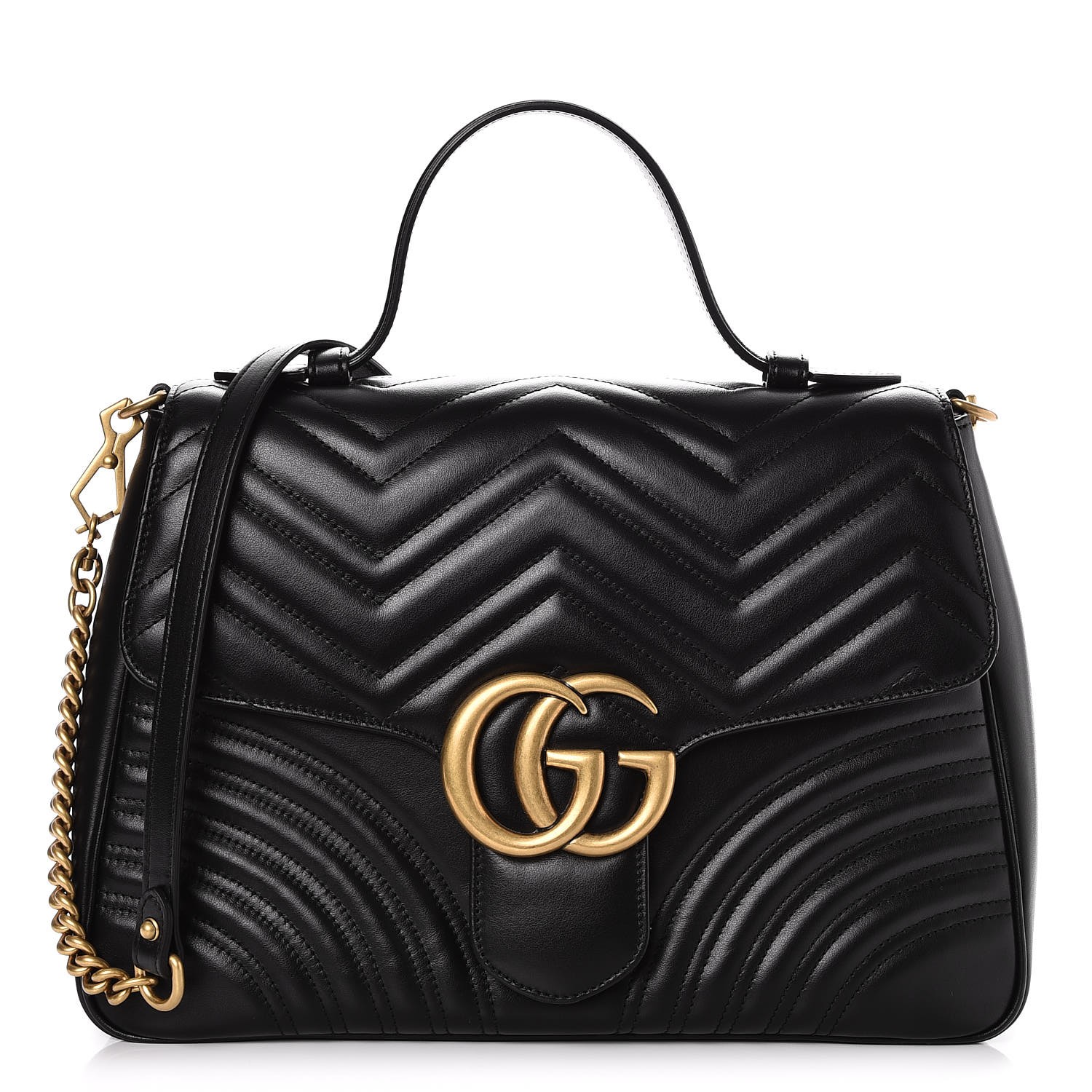 gucci marmont matelasse top handle
