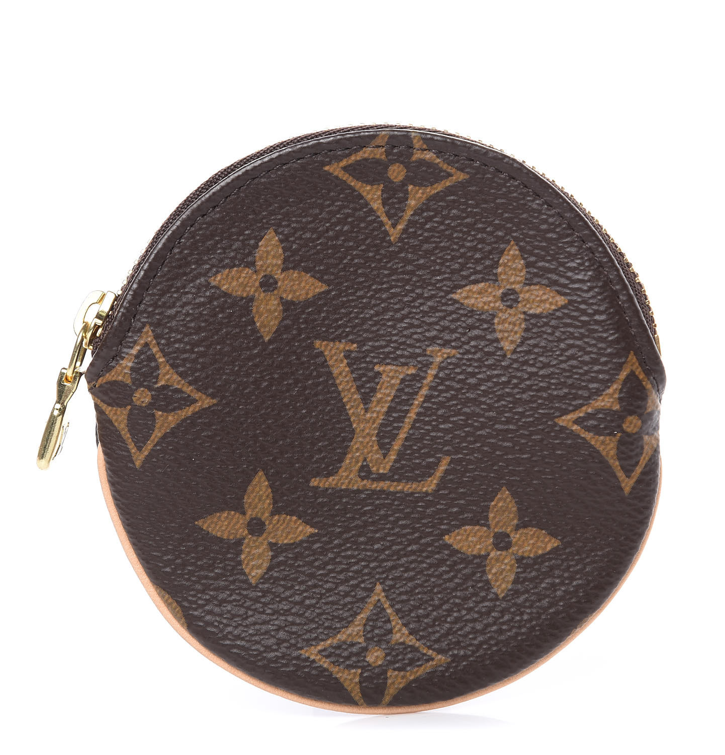 LOUIS VUITTON Monogram Round Coin Purse 410818