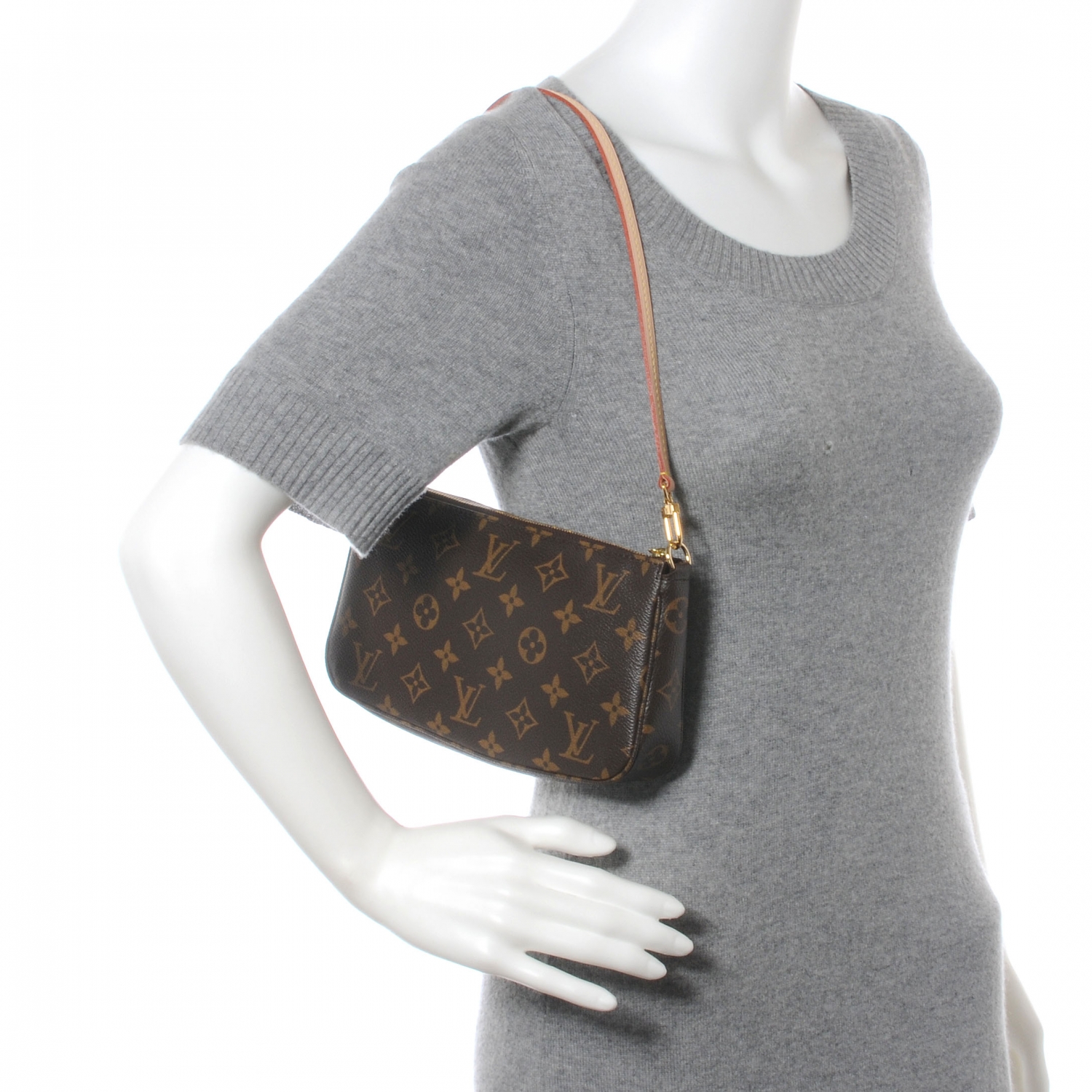 LOUIS VUITTON Monogram Pochette Accessories NM 44335