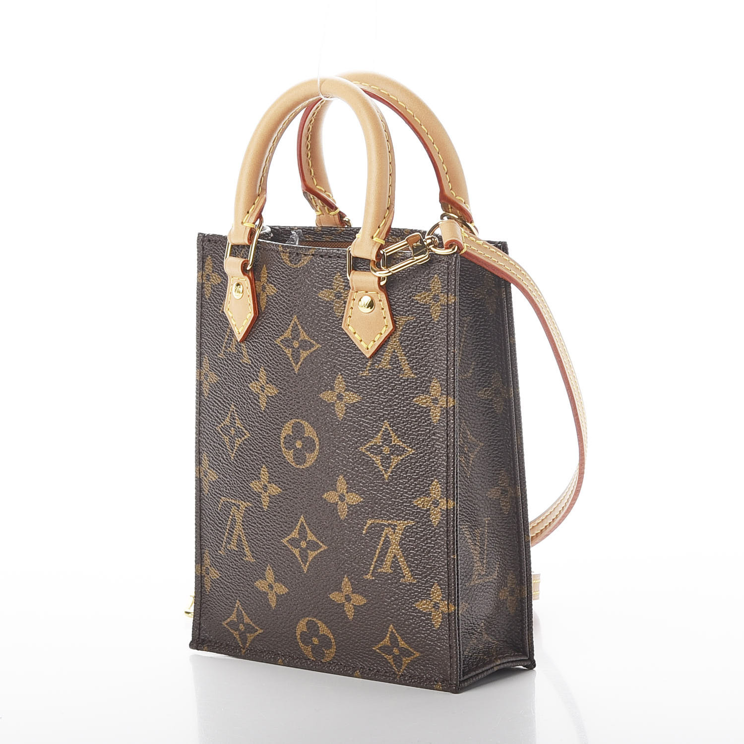 LOUIS VUITTON Monogram Petit Sac Plat 566993