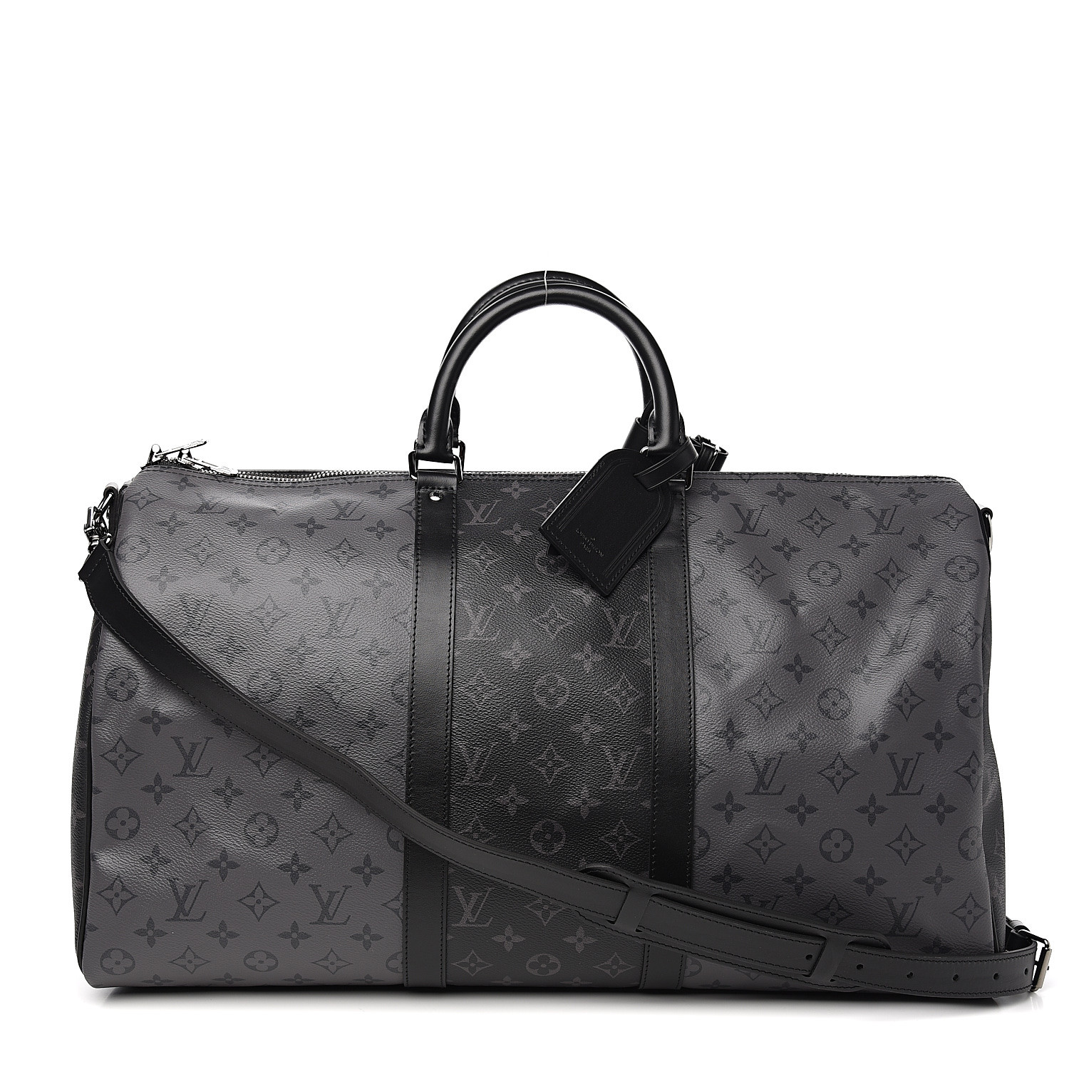 LOUIS VUITTON Reverse Monogram Eclipse Keepall Bandouliere 50 566443