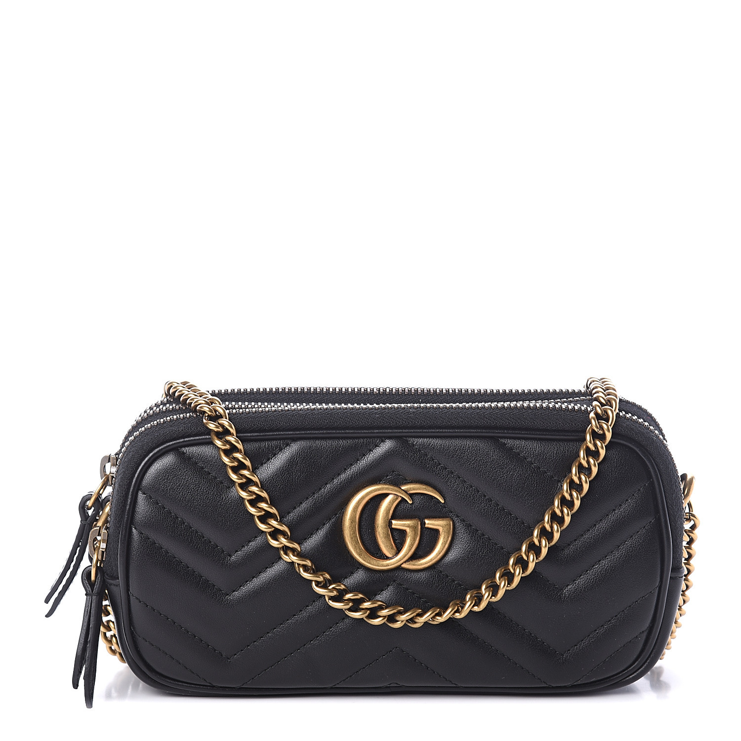 gucci chain bag black