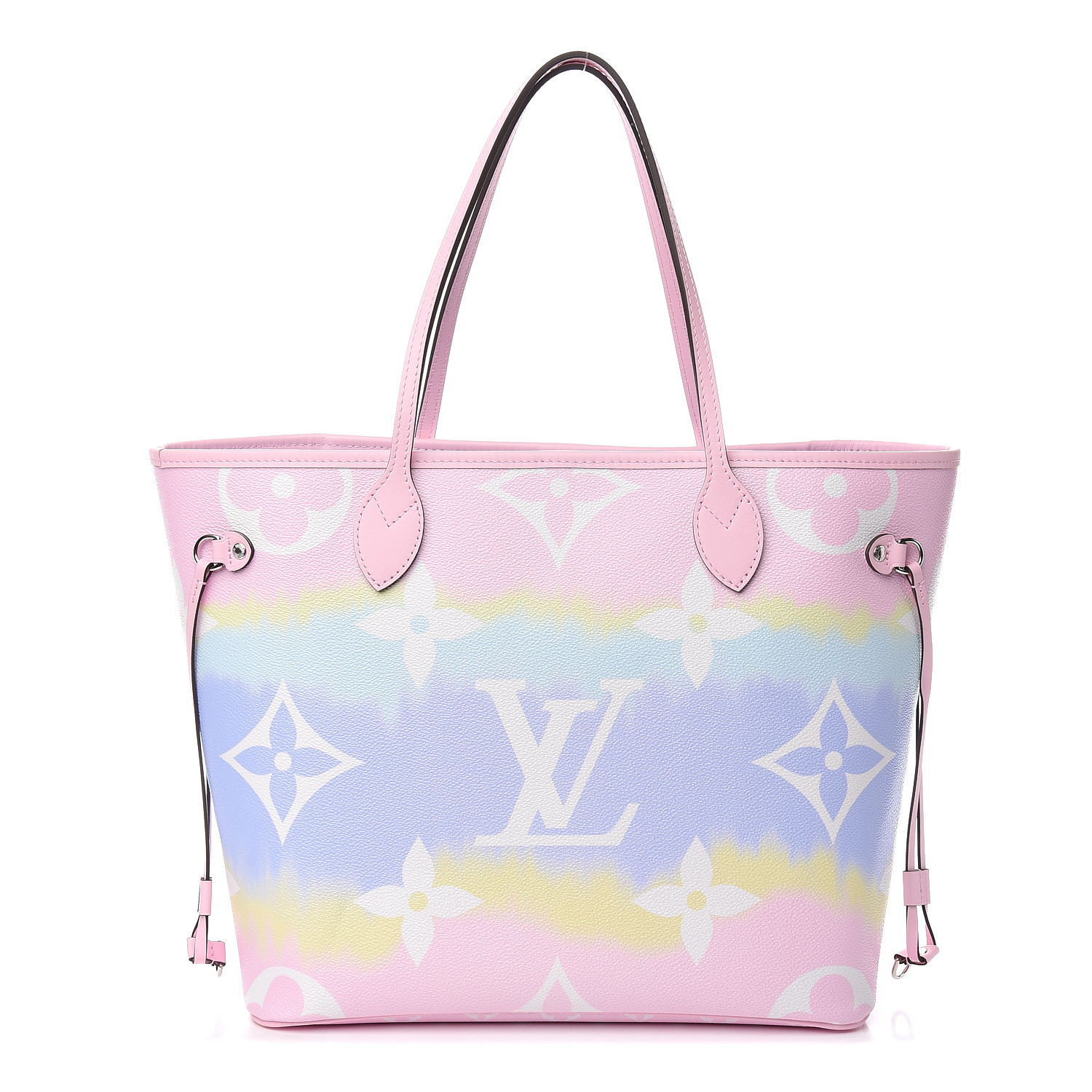 LOUIS VUITTON Monogram Escale Neverfull MM Pastel 523947