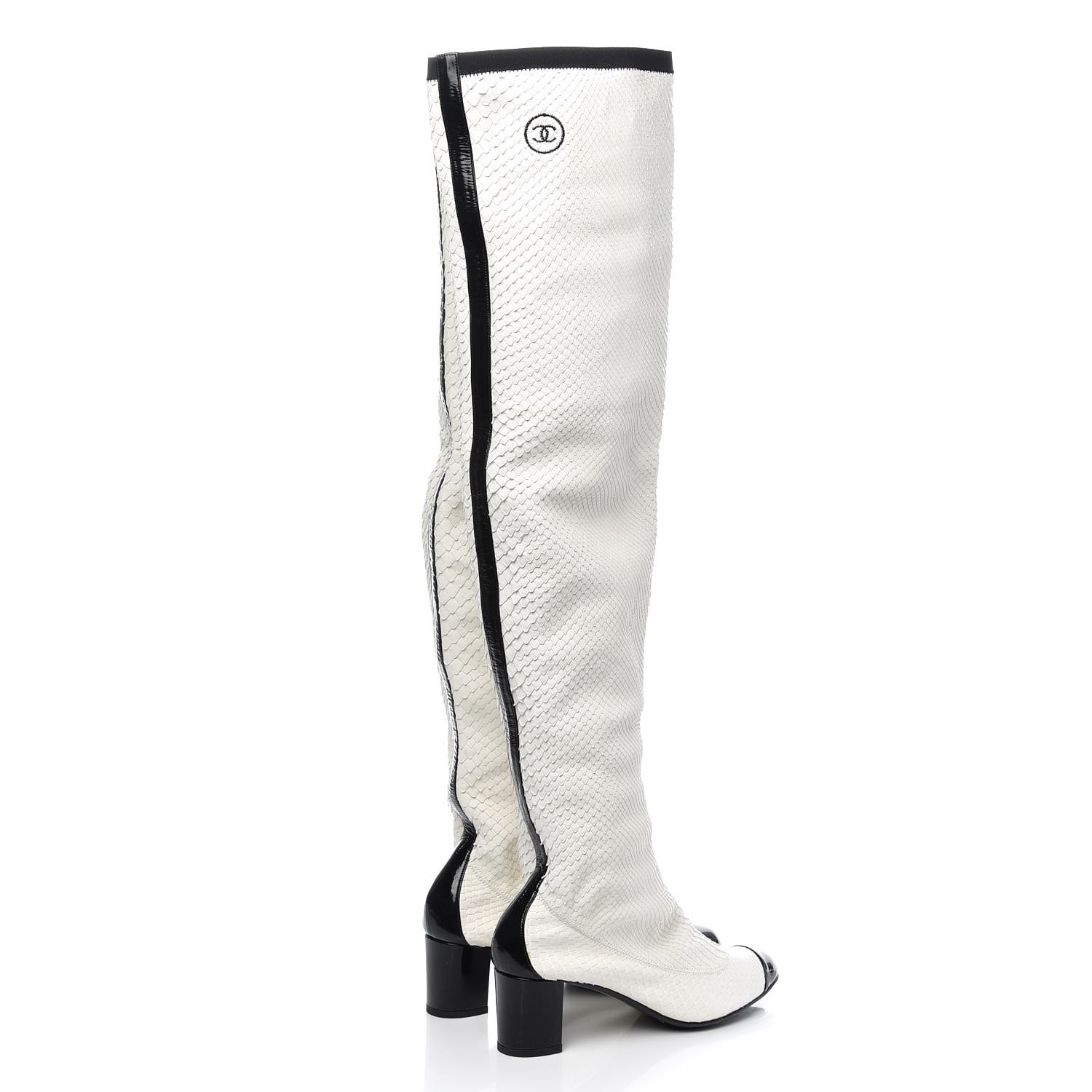 chanel over the knee boots 2017