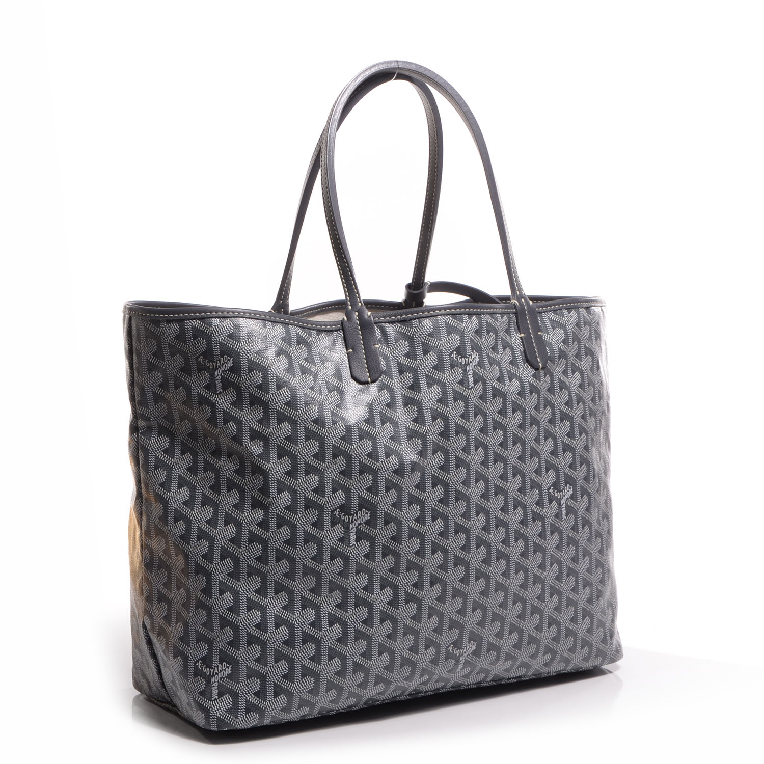 grey goyard tote bag