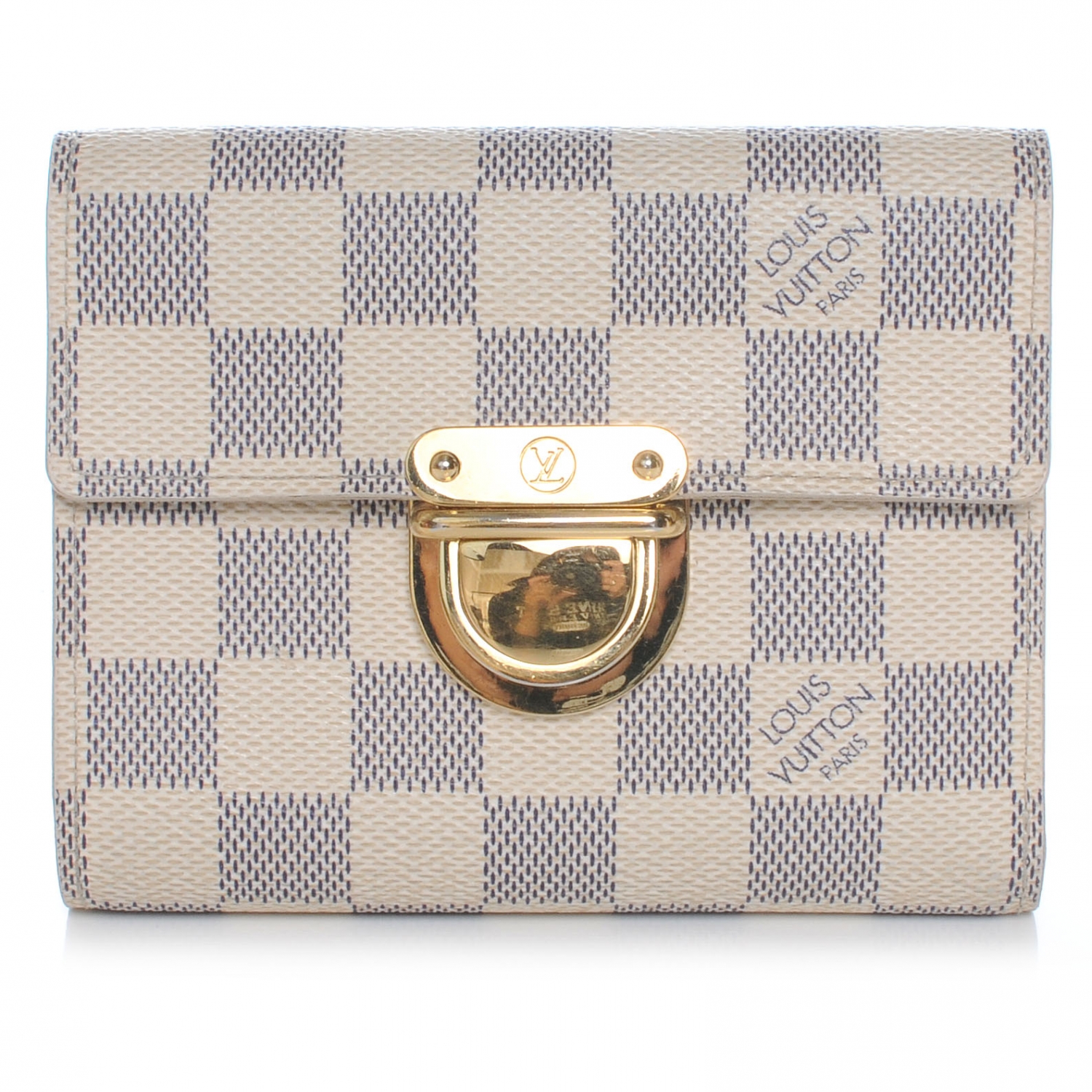 Card Holder Daily Damier Azur Canvas - Wallets and Small Leather