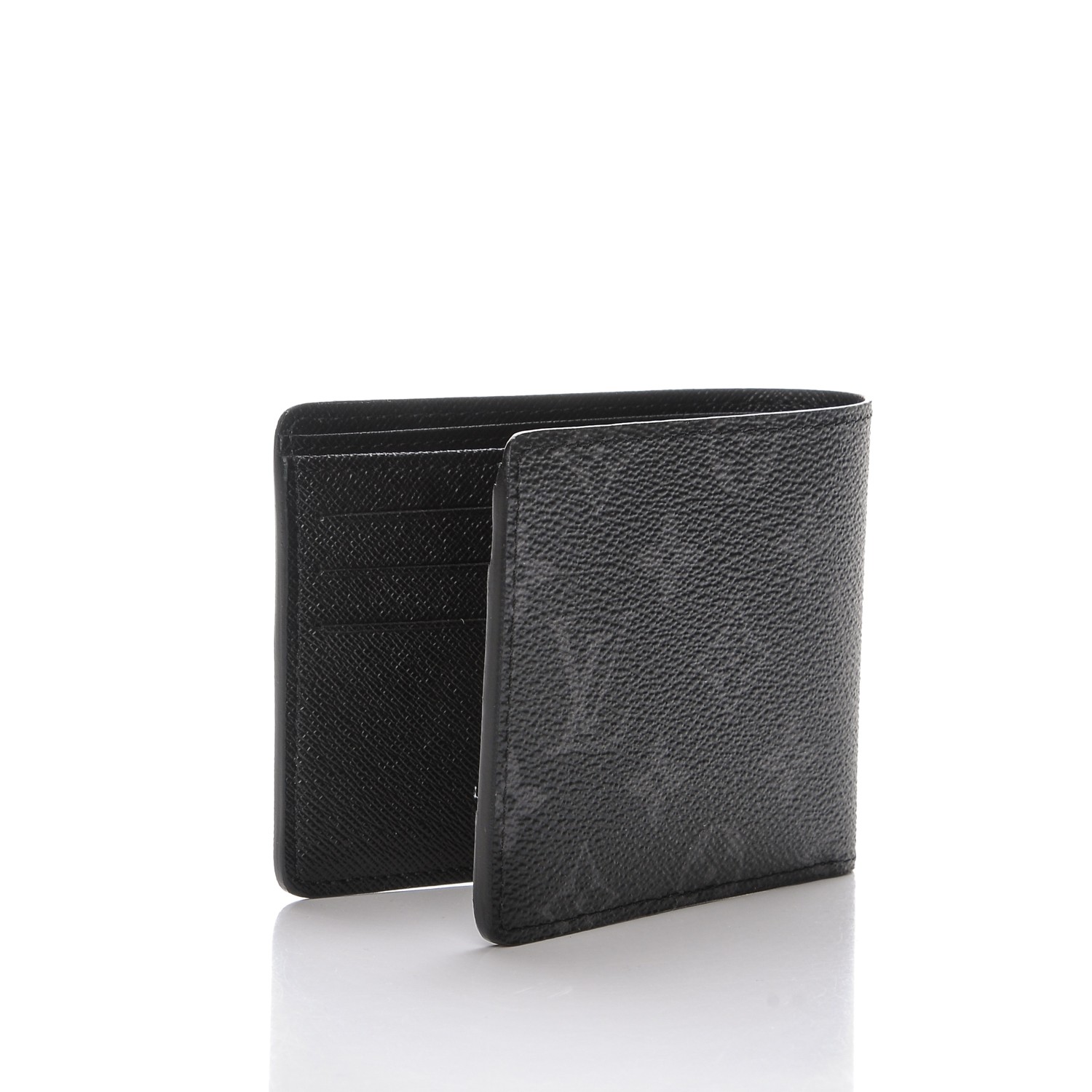 LOUIS VUITTON Monogram Eclipse Multiple Wallet 203286