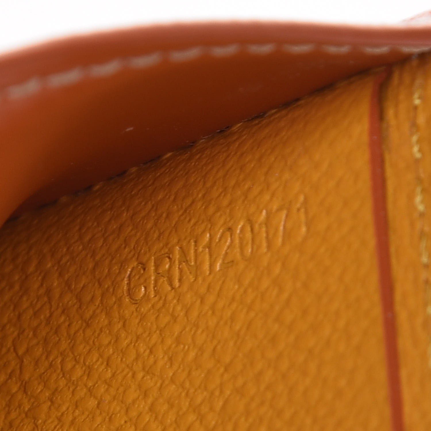 goyard wallet orange