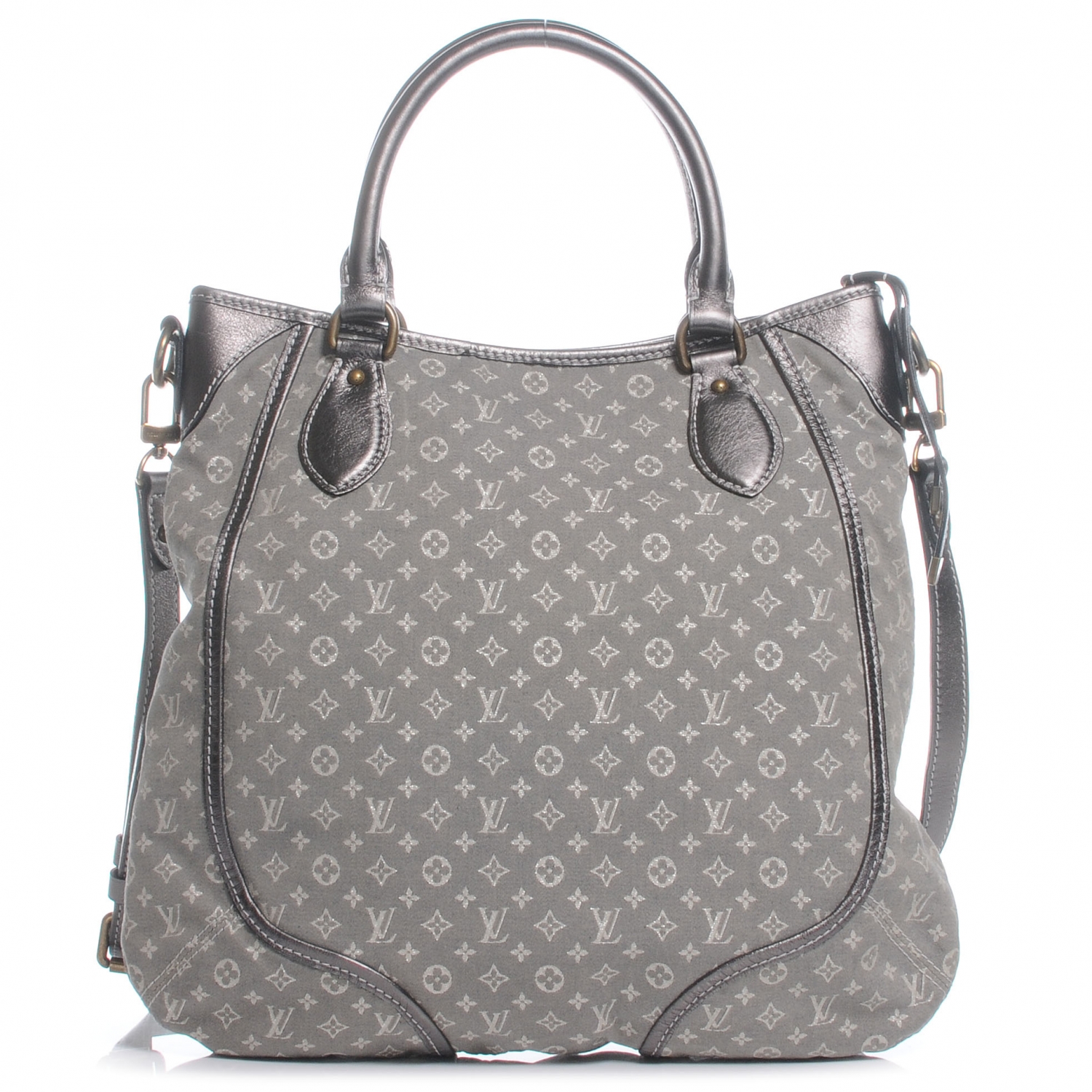 LOUIS VUITTON Mini Lin Monogram Besace Angele Platine 44531