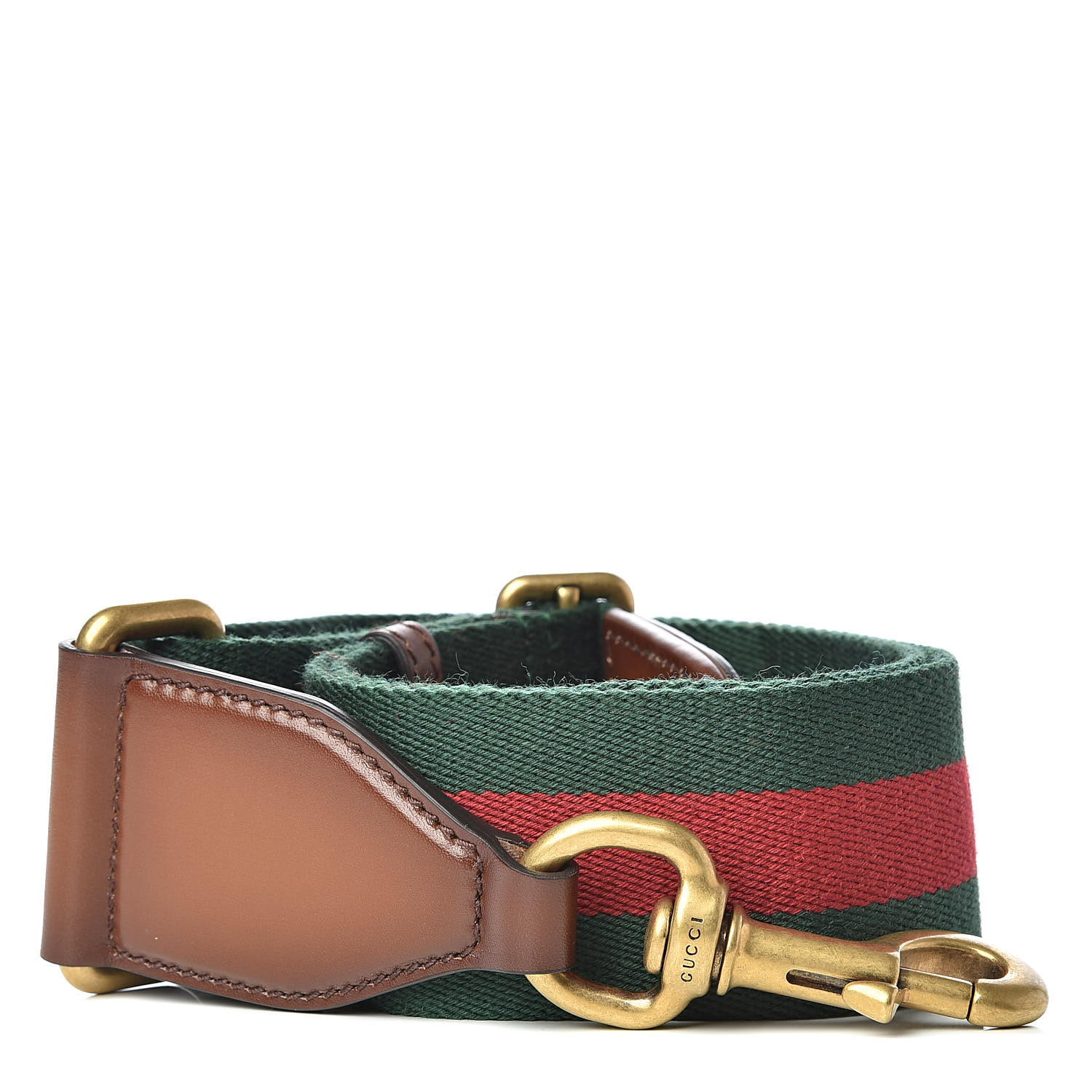 gucci purse with green and red strap