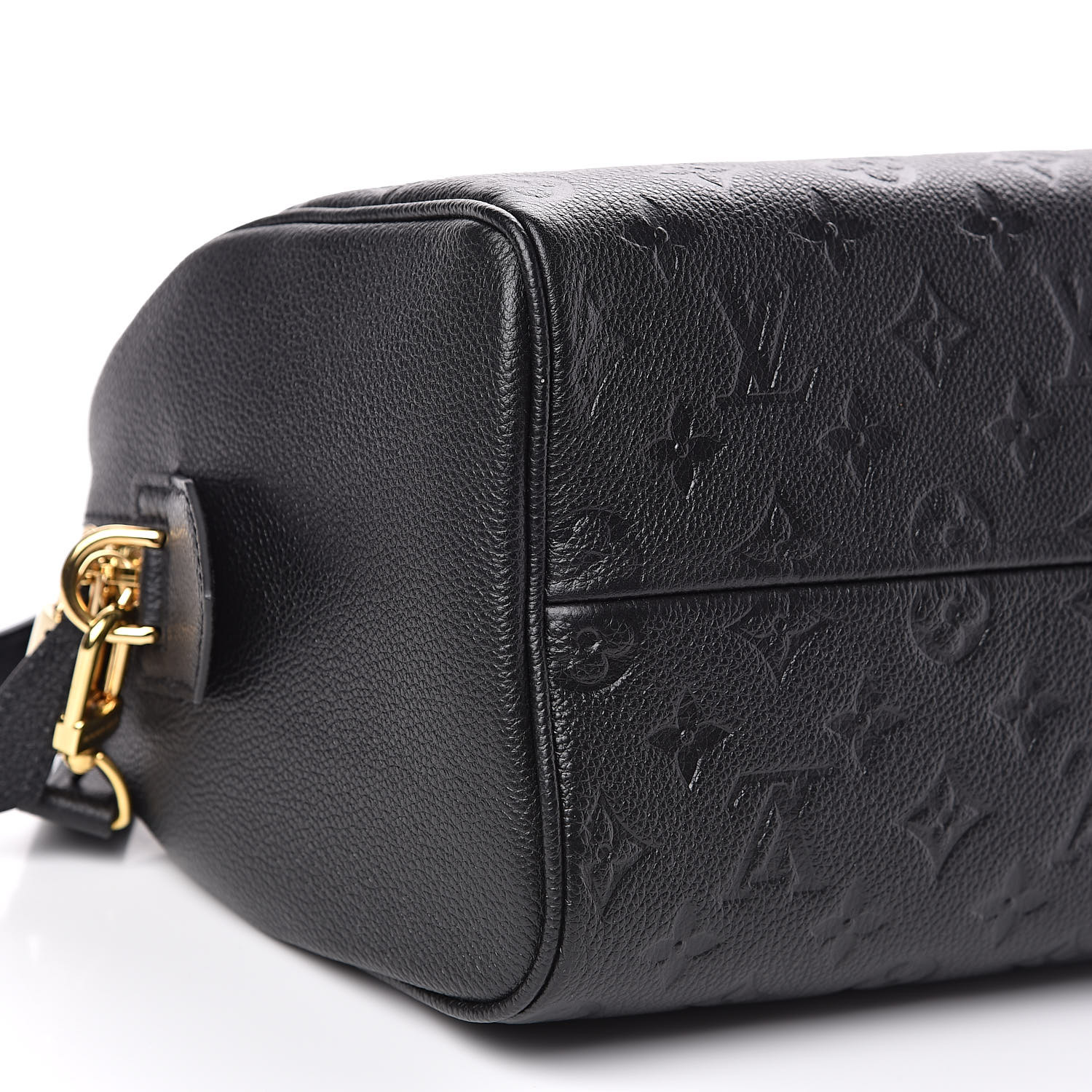 LOUIS VUITTON Empreinte Speedy Bandouliere 25 NM Black 520258