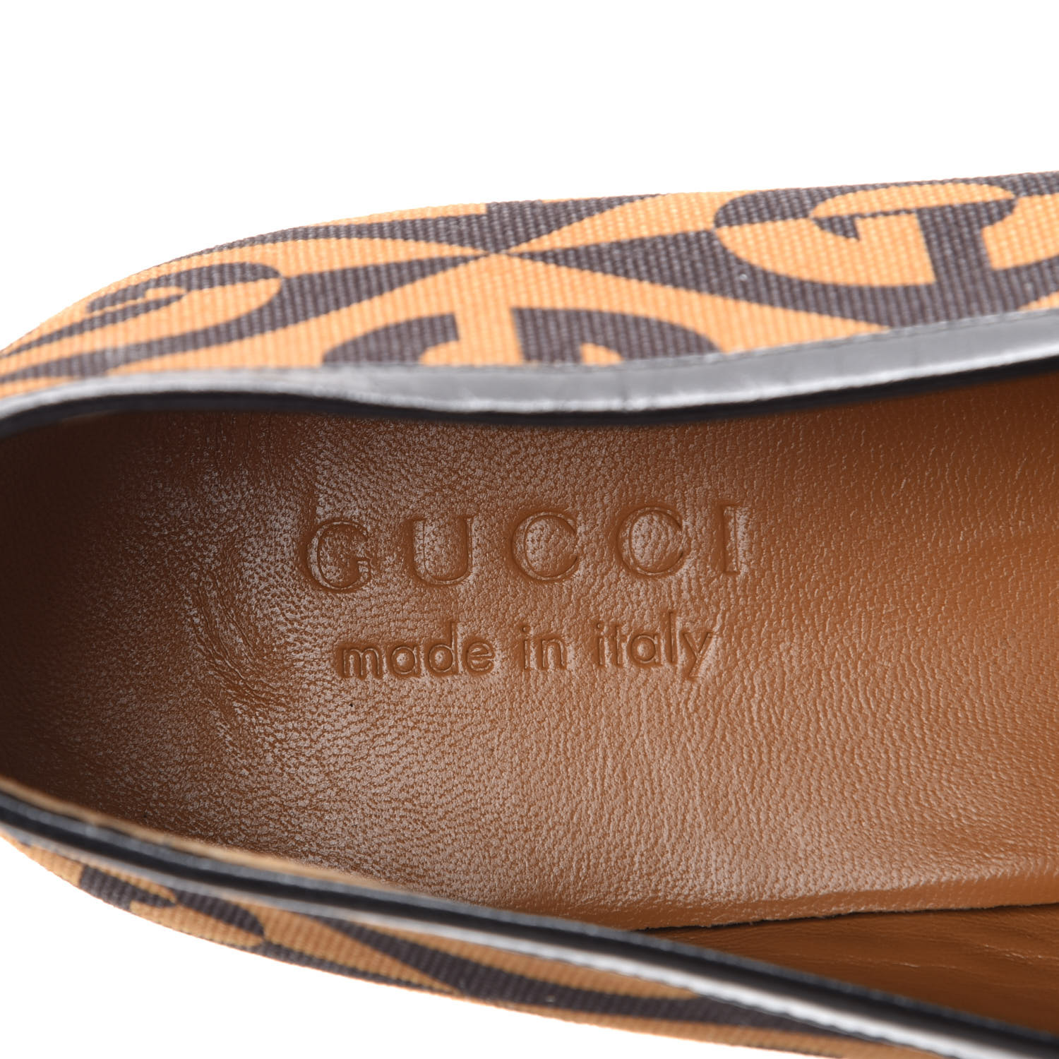 gucci loafer canvas