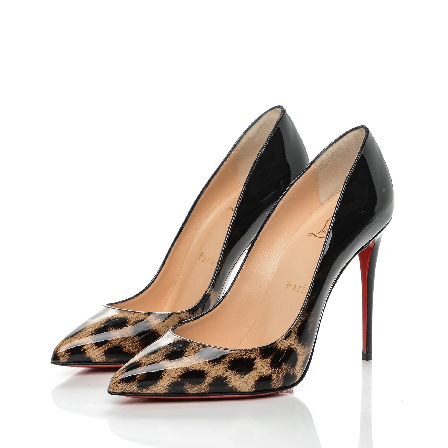 pigalle follies leopard print pump
