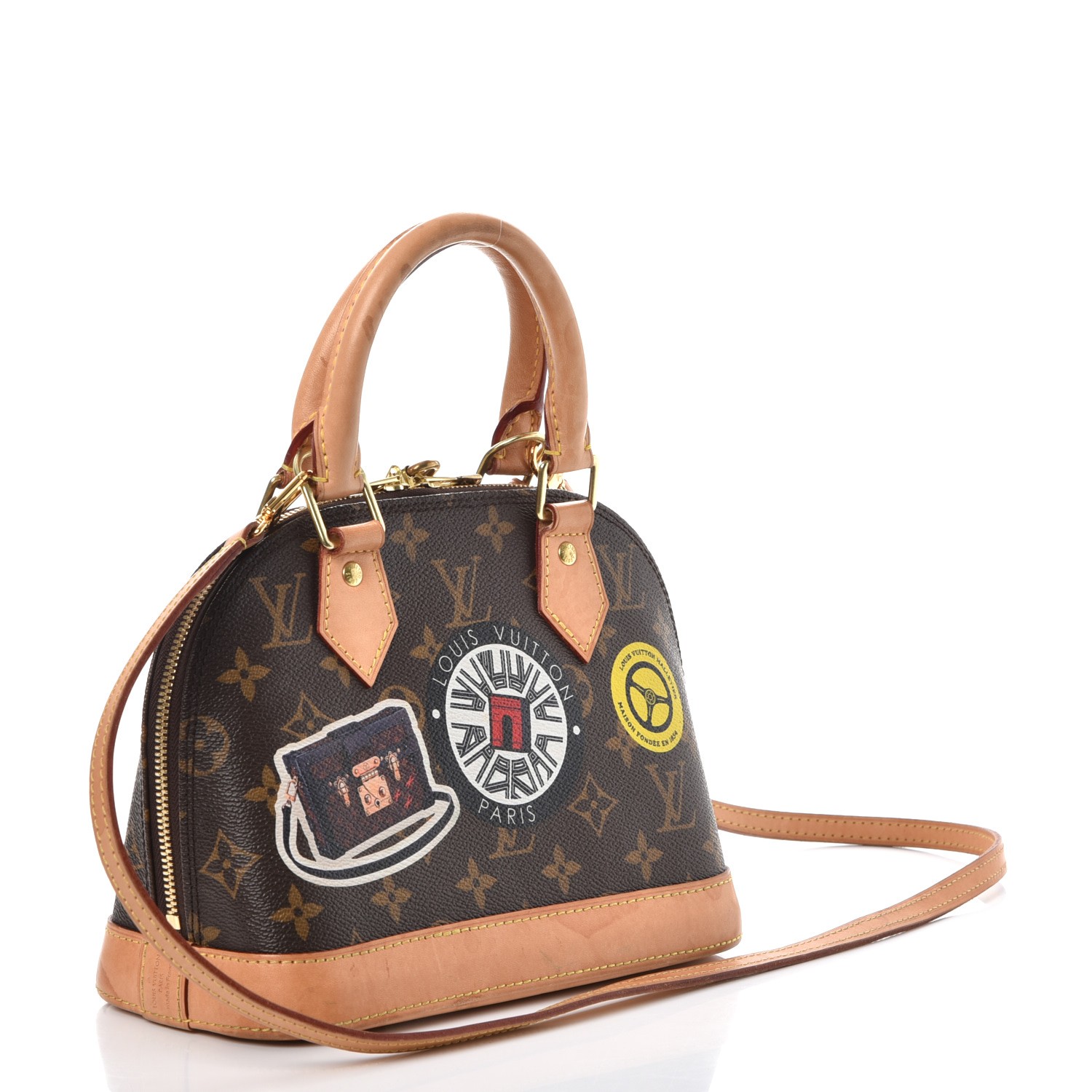 LOUIS VUITTON Monogram World Tour Alma BB 242492