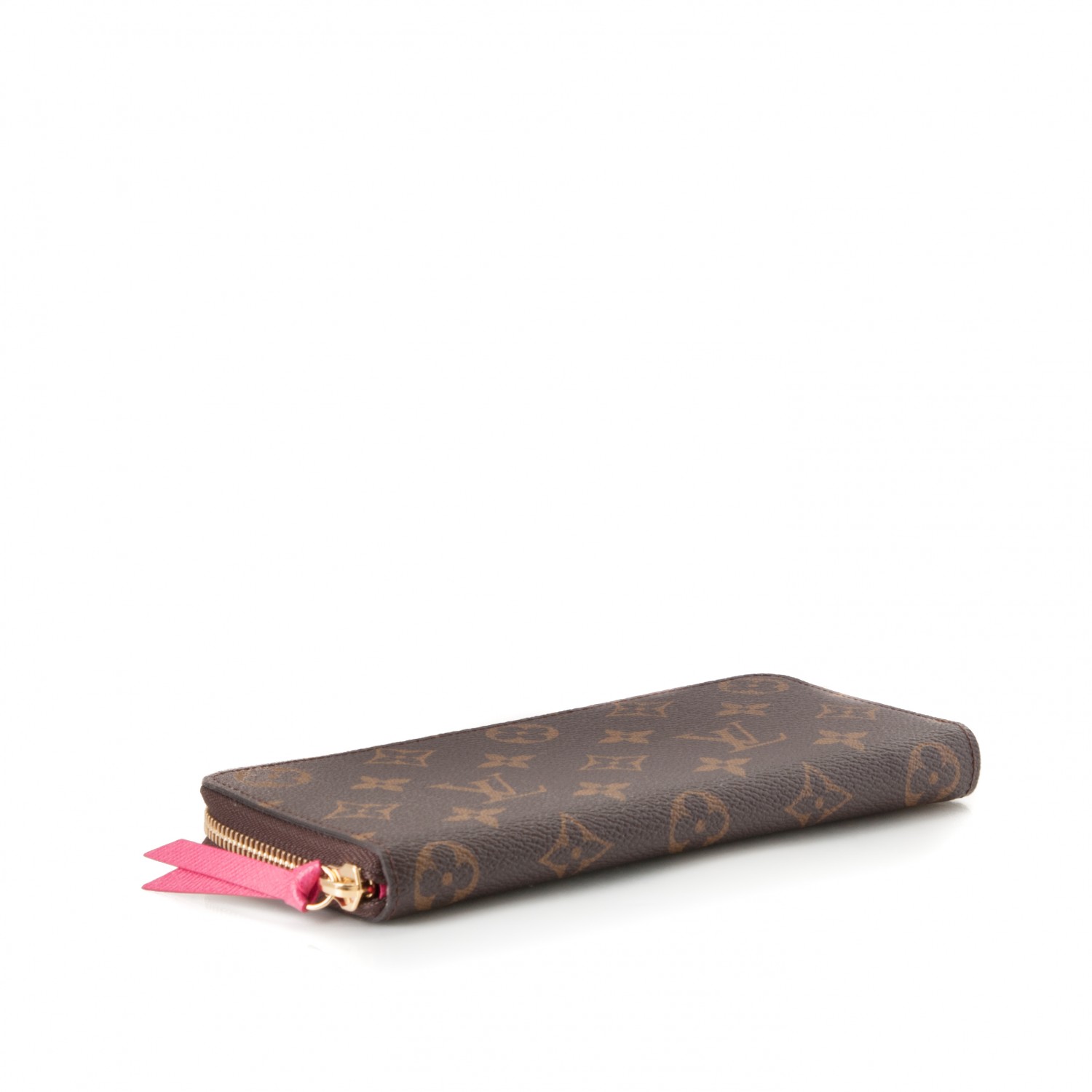 LOUIS VUITTON Monogram Clemence Wallet Hot Pink 175780