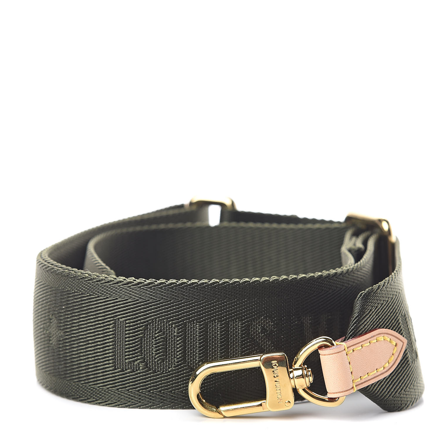 lv multi pochette strap LOUIS VUITTON Monogram Multi Pochette Accessories Shoulder Strap Kaki 527476
