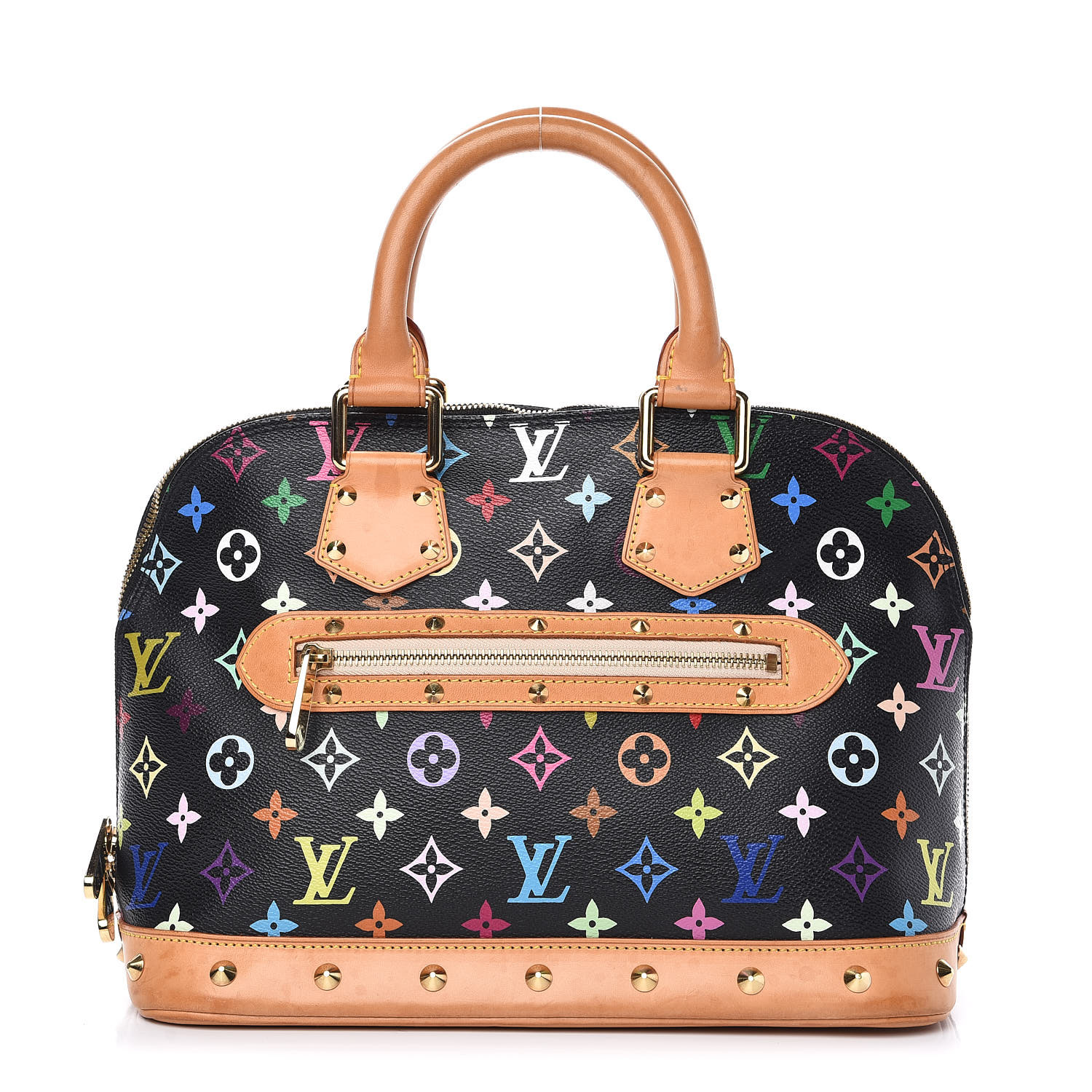 LOUIS VUITTON Monogram Multicolor Alma Black 528106