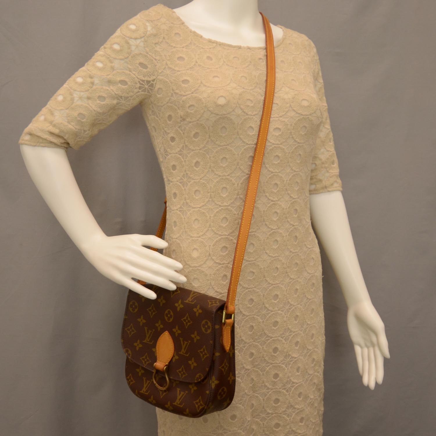 LOUIS VUITTON Rust Epi Leather Saint Cloud Bag - The Purse Ladies