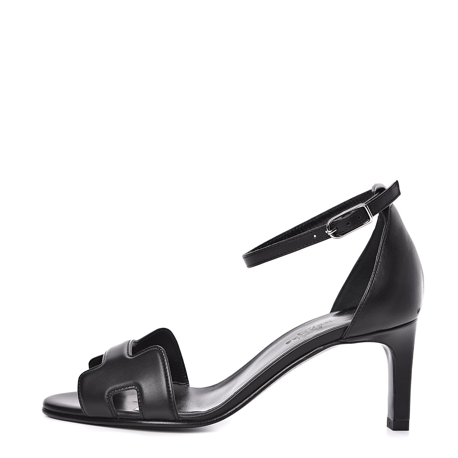 HERMES Calfskin Premiere Sandals 35 