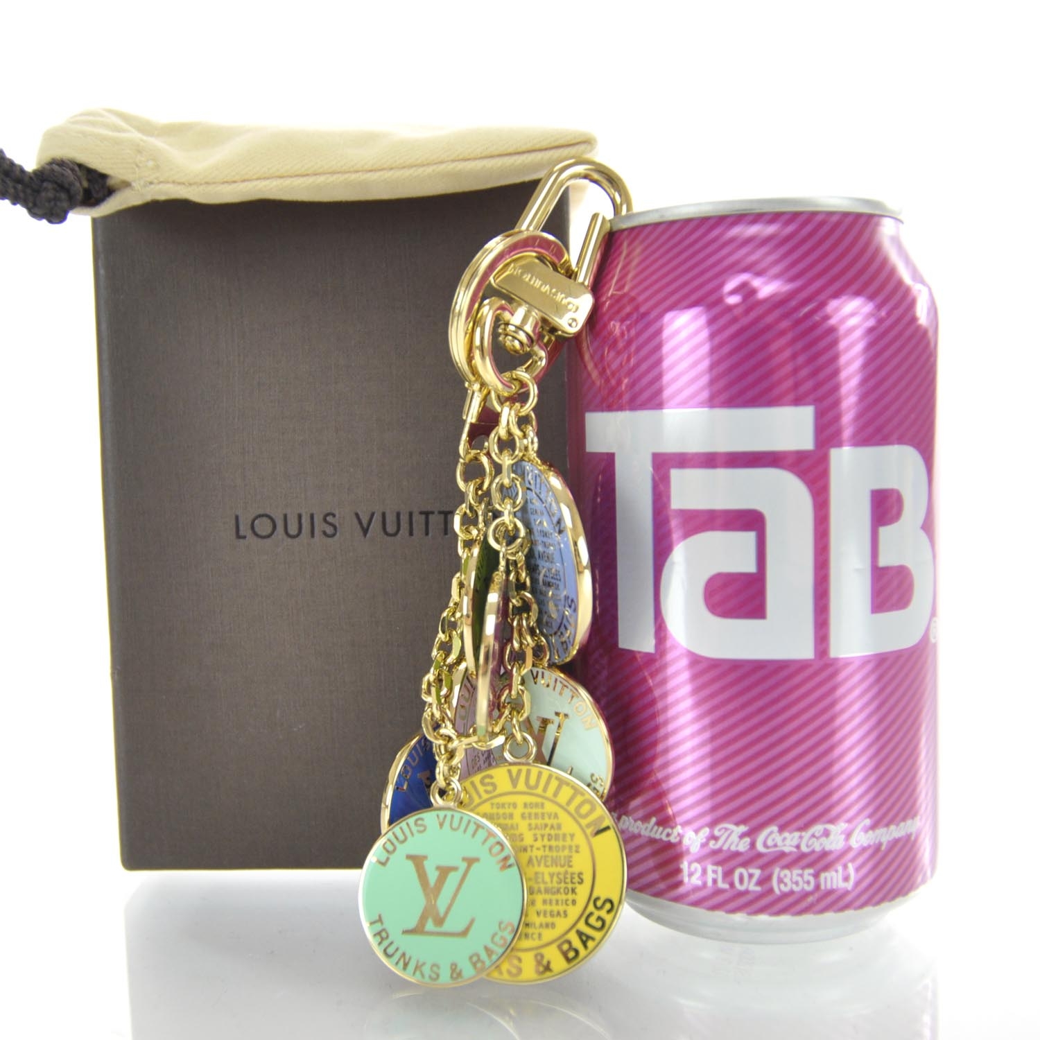 LOUIS VUITTON Globe Trunks and Bags Bag Charm Multicolor 33088