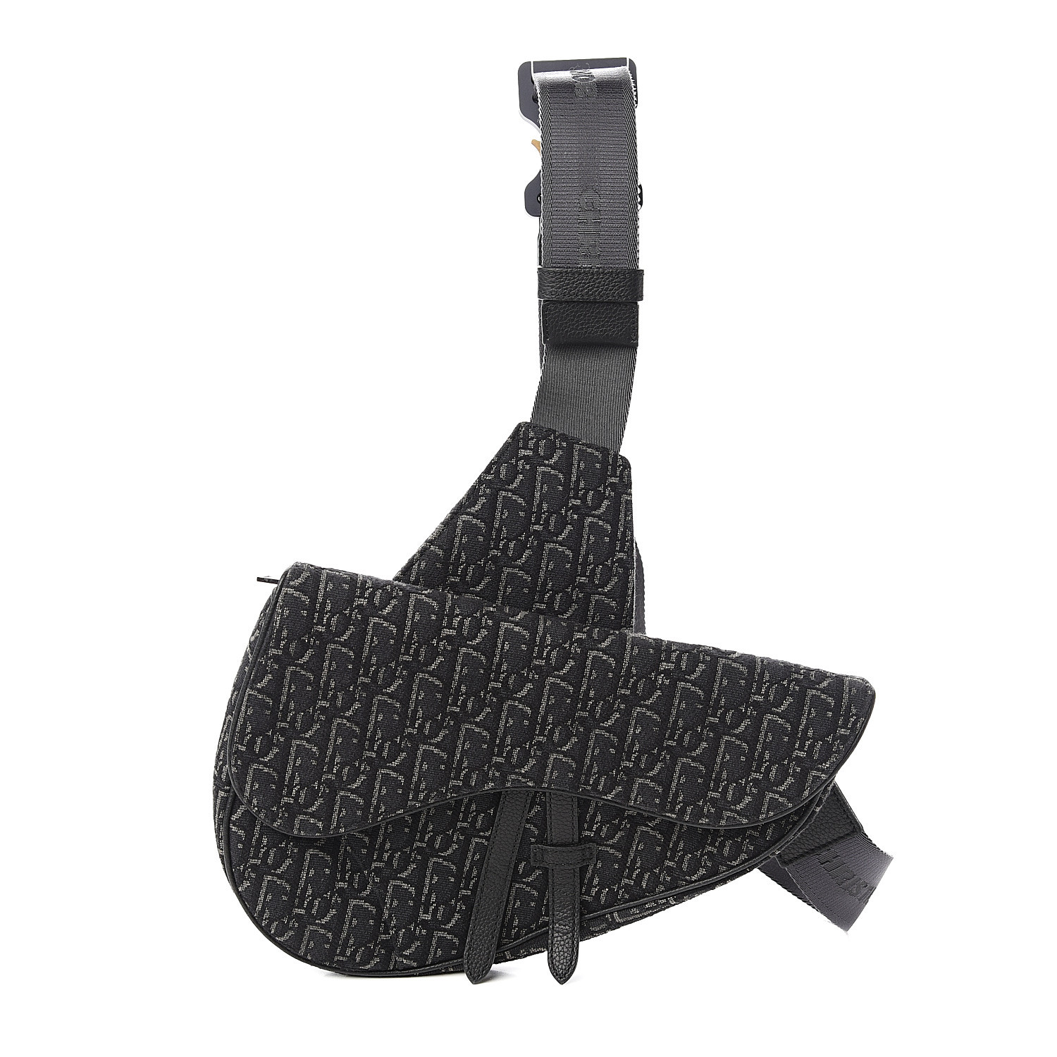 CHRISTIAN DIOR Oblique Mens Saddle Bag 542945