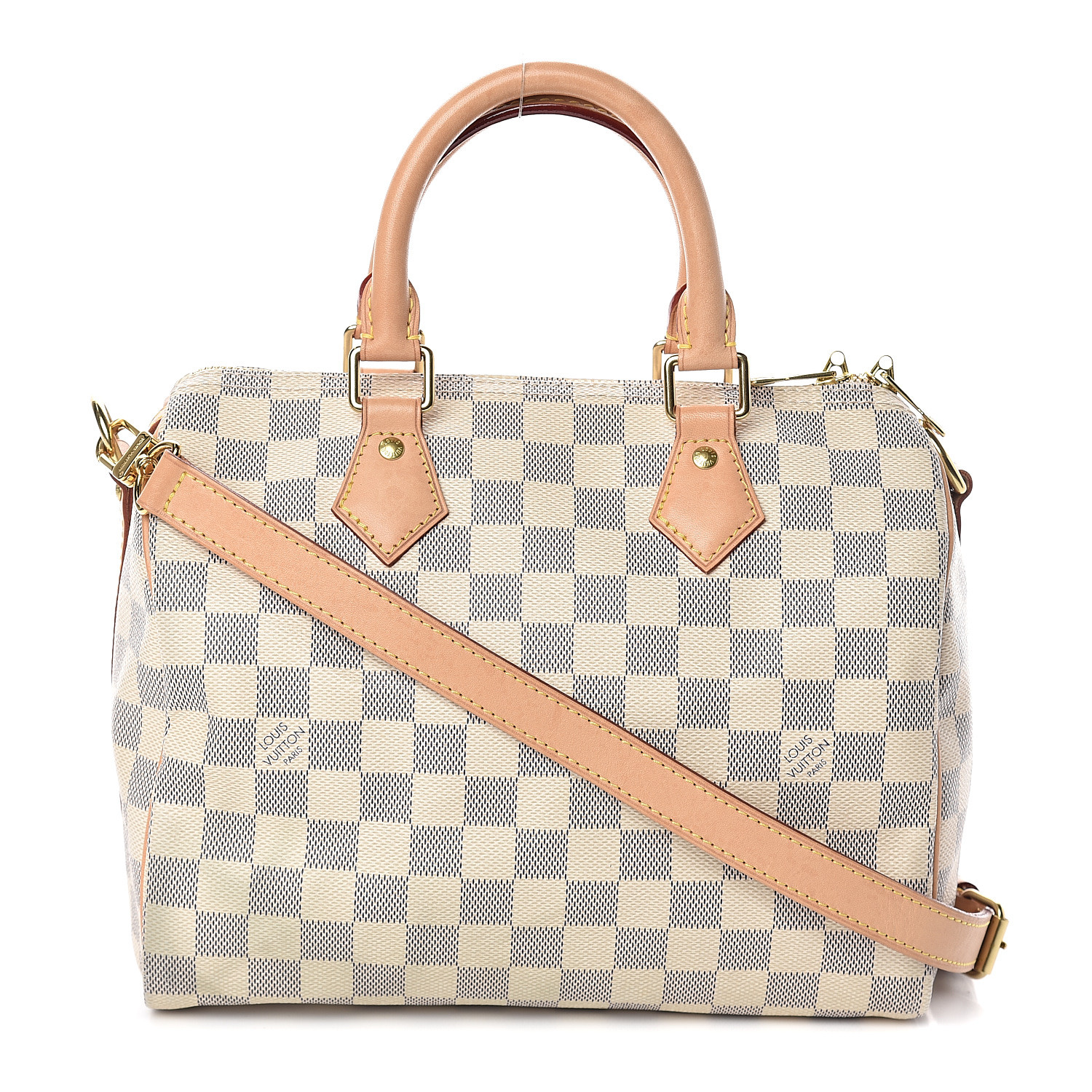 LOUIS VUITTON Damier Azur Speedy Bandouliere 25 544668