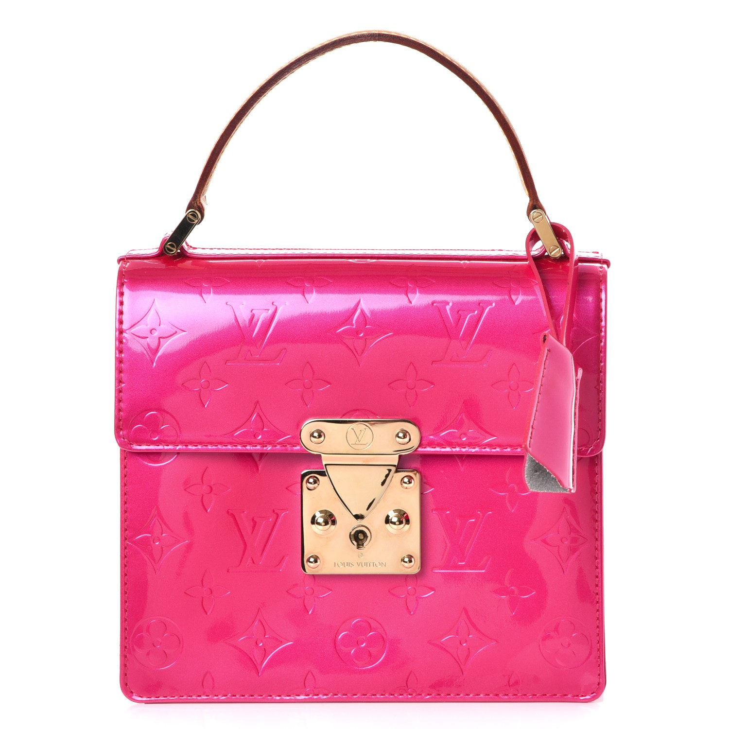 Louis Vuitton Monogram Rose Ballerine Vernis Spring Street Bag