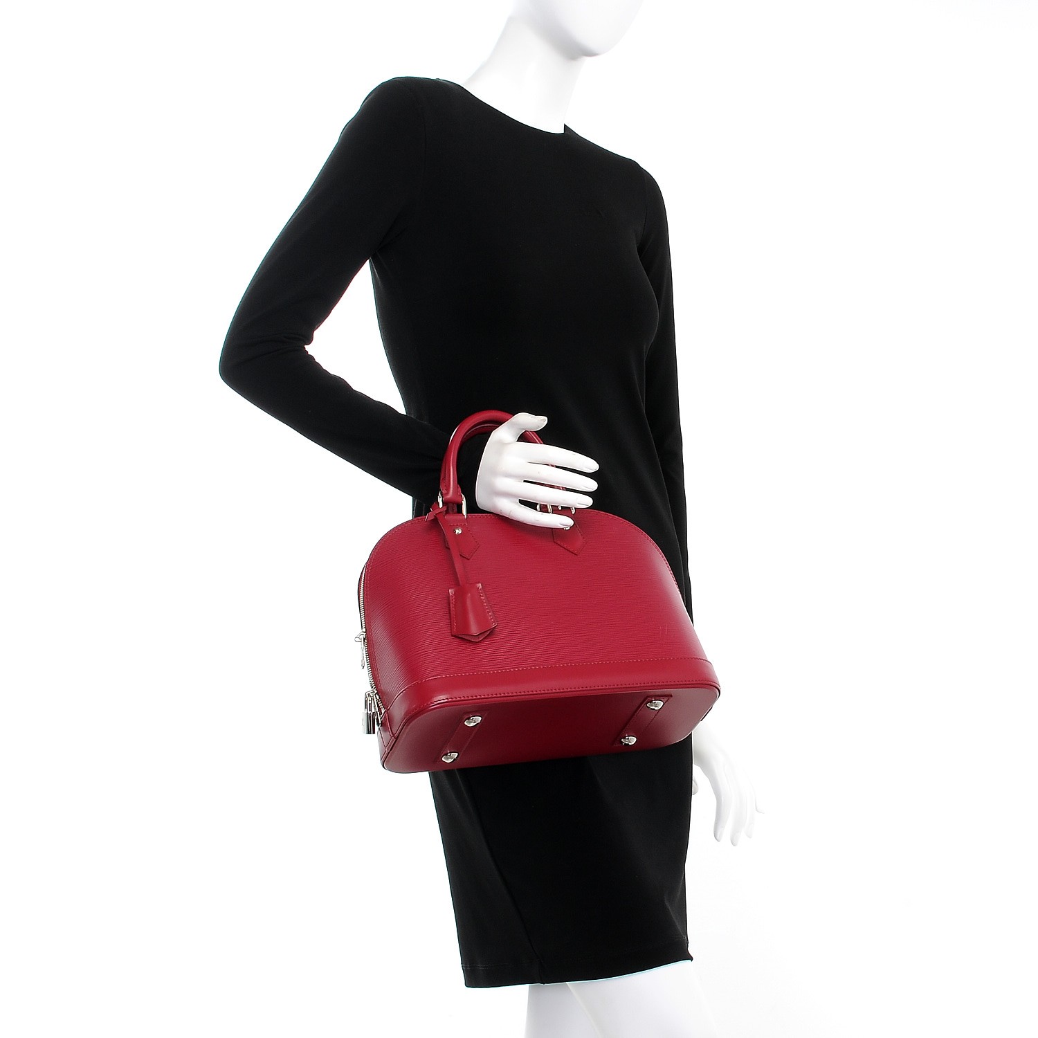 louis vuitton alma pm epi fuchsia LOUIS VUITTON Epi Alma PM Fuchsia 235889