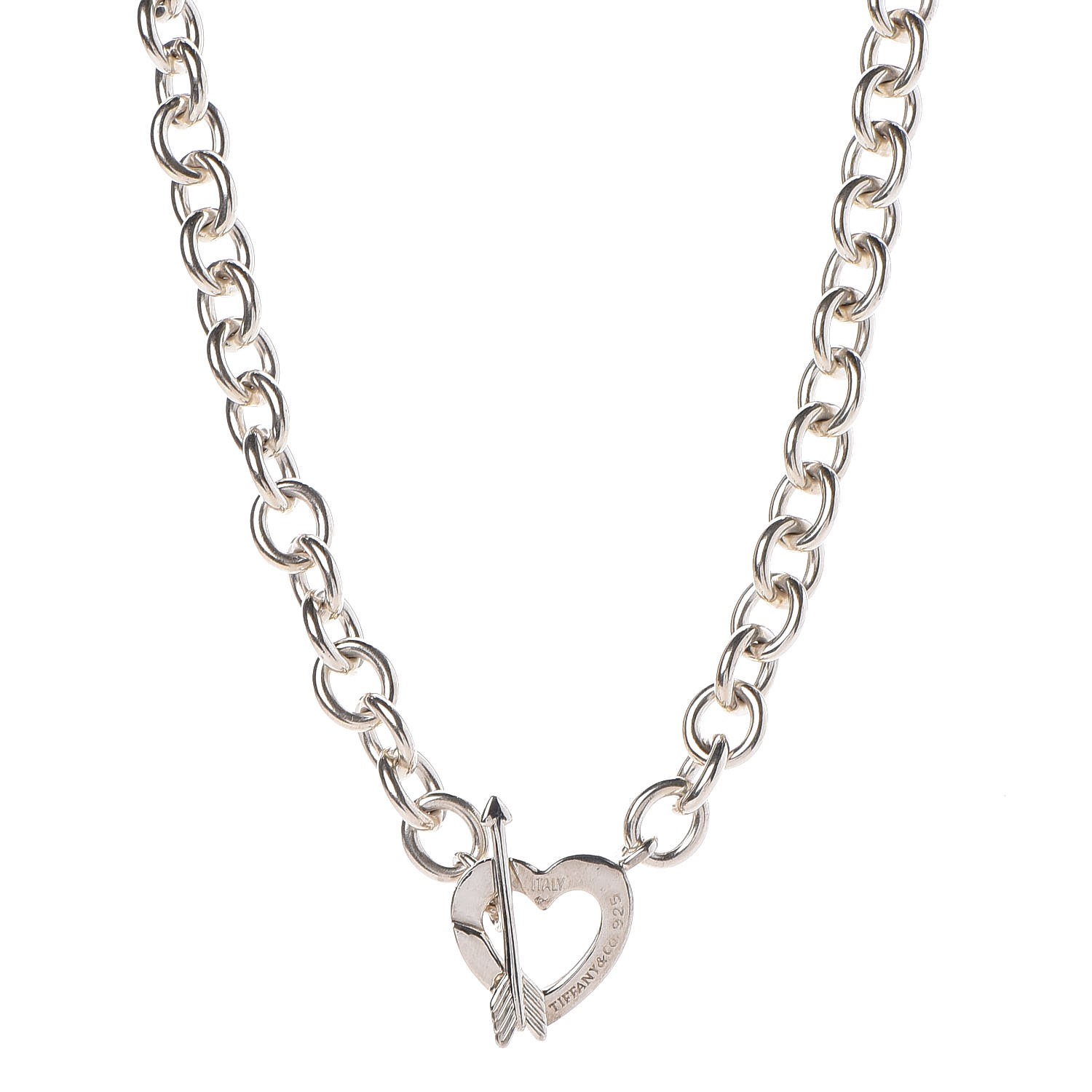 tiffany heart and arrow necklace