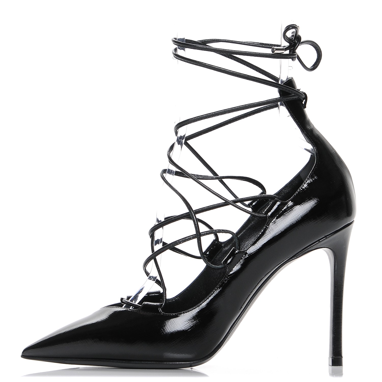 louis vuitton lace up heels