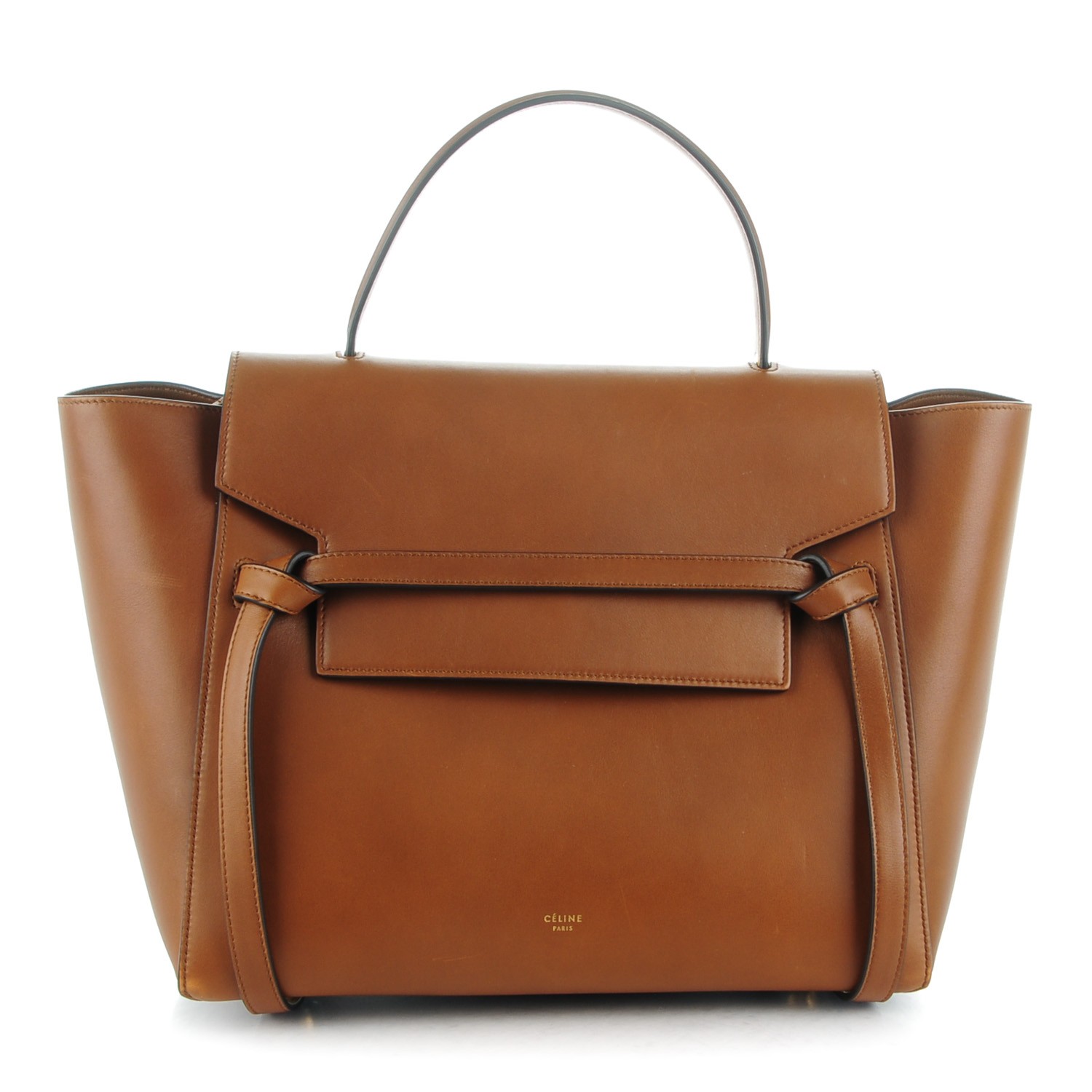CELINE Smooth Calfskin Mini Belt Bag Tan 160925