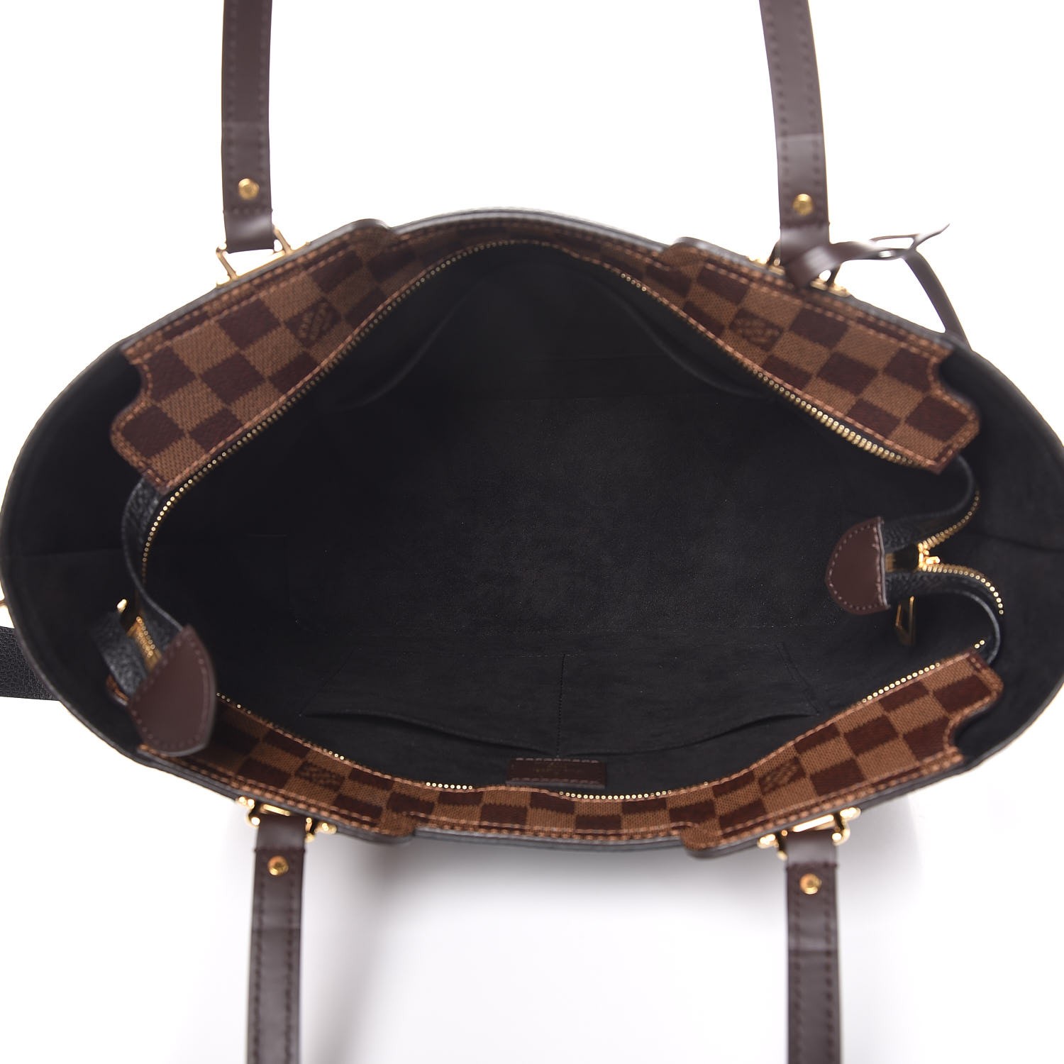louis vuitton outlets nj LOUIS VUITTON Damier Ebene Jersey Black 291345