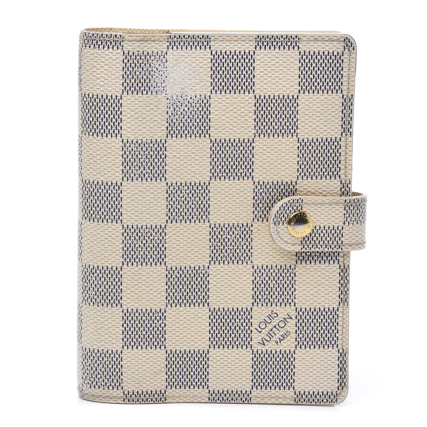 Louis Vuitton Damier Azur Small Ring Agenda Cover 5805 Fashionphile