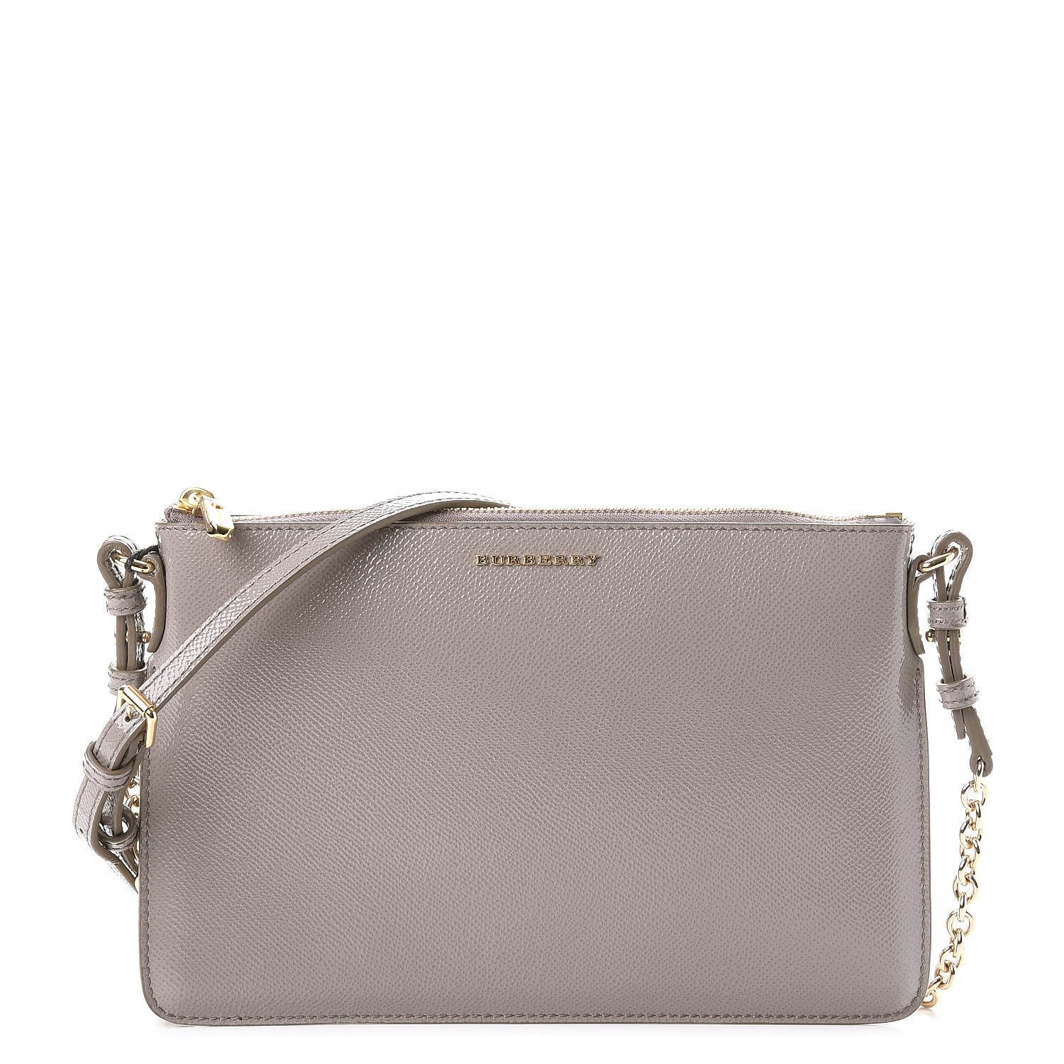 pale grey clutch bag