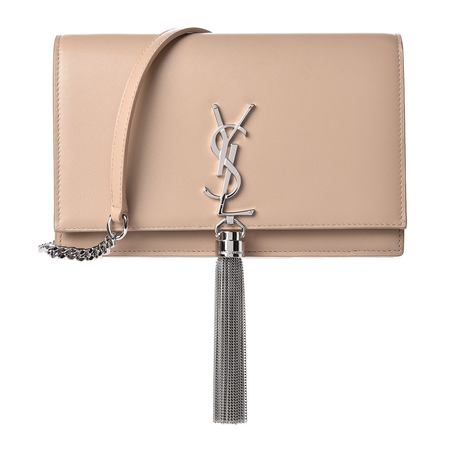Kate Smooth Calf Tassel Chain Wallet 2024 www.alhudapk
