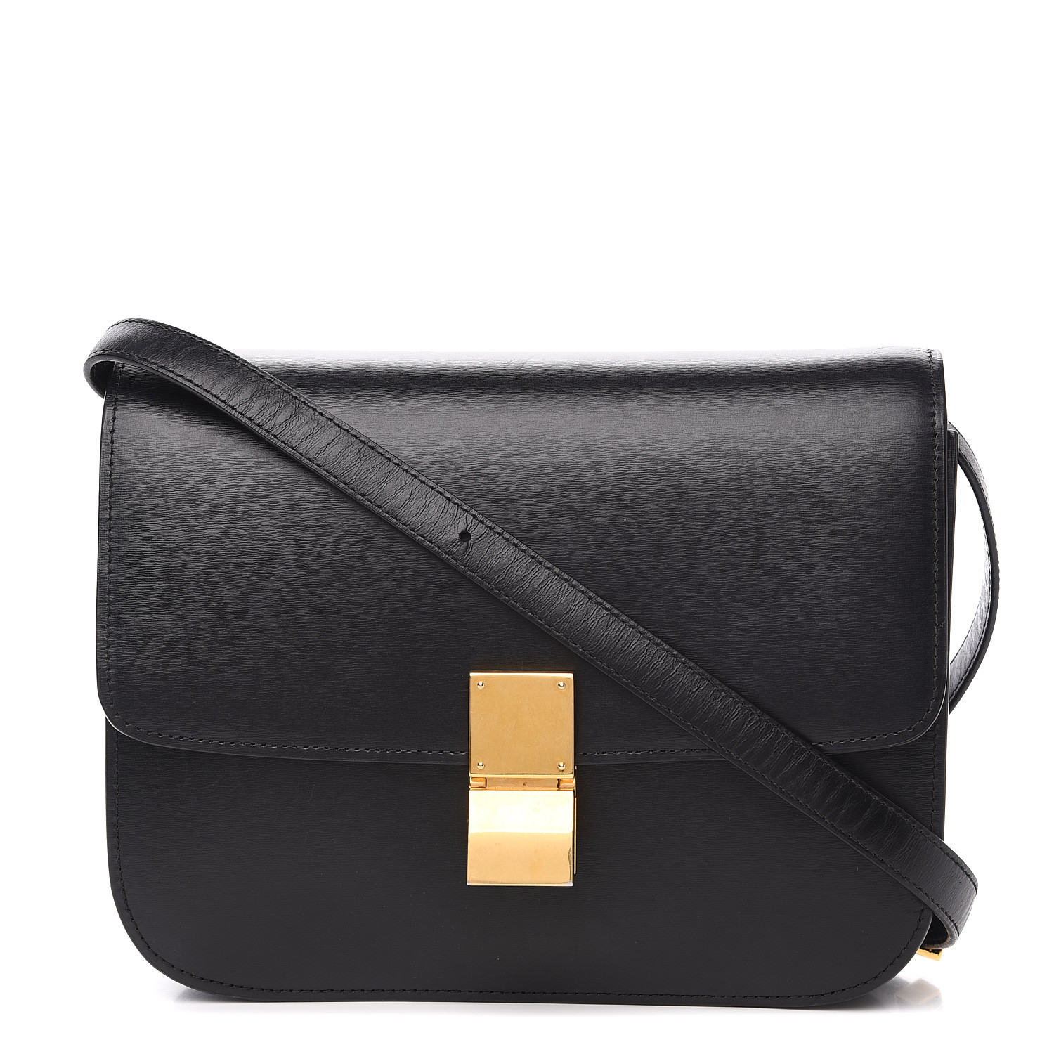 medium classic bag in box calfskin