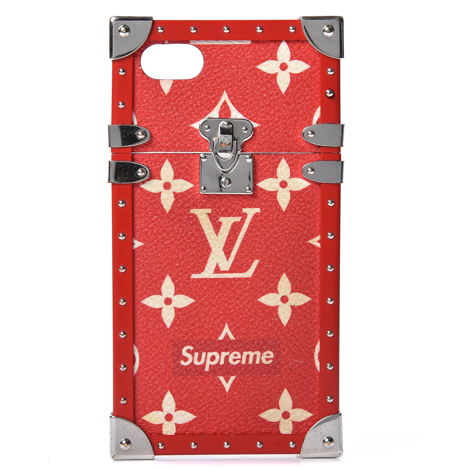 supreme louis vuitton red