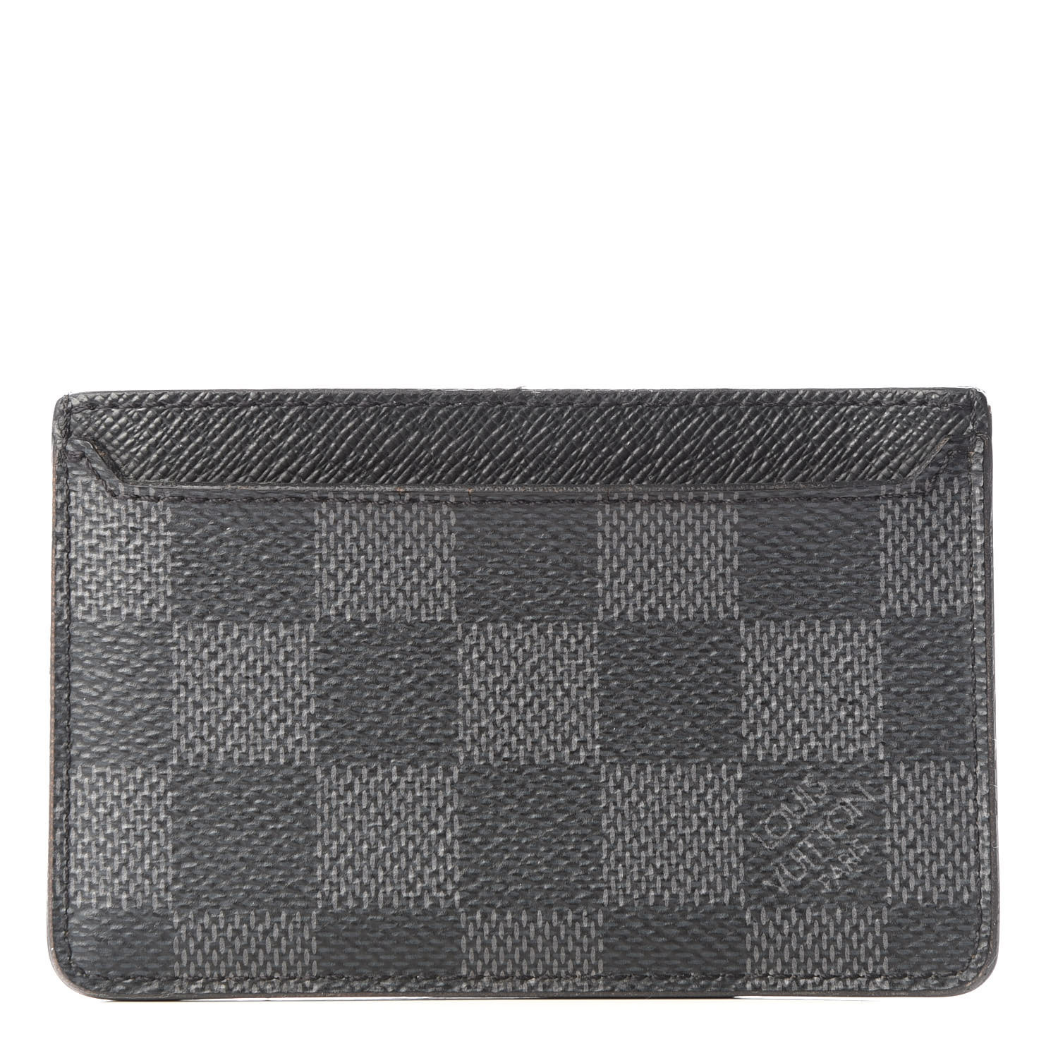 LOUIS VUITTON Damier Graphite Card Holder - More Than You Can Imagine