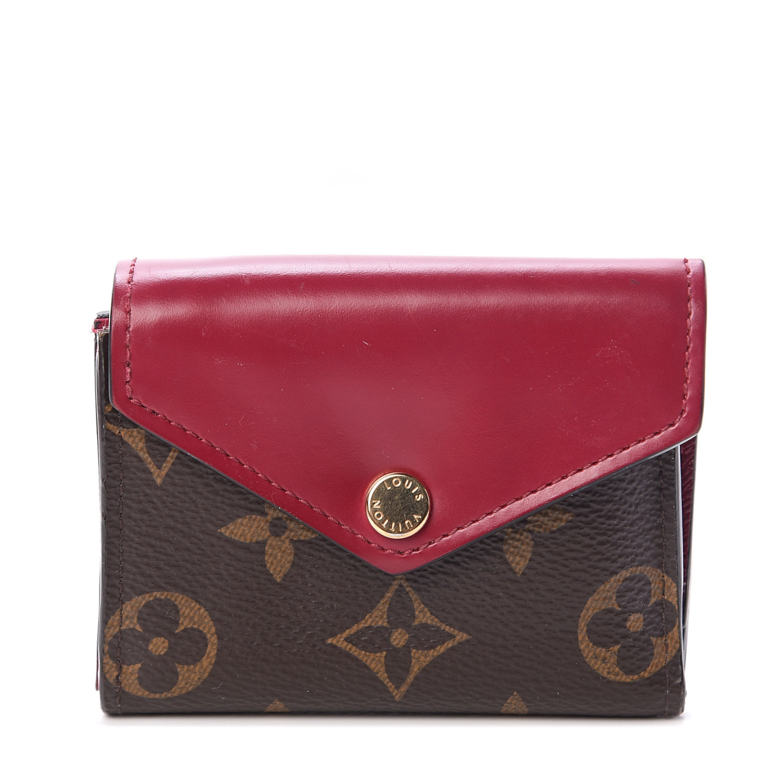 LOUIS VUITTON Monogram Zoe Wallet Fuchsia 560257