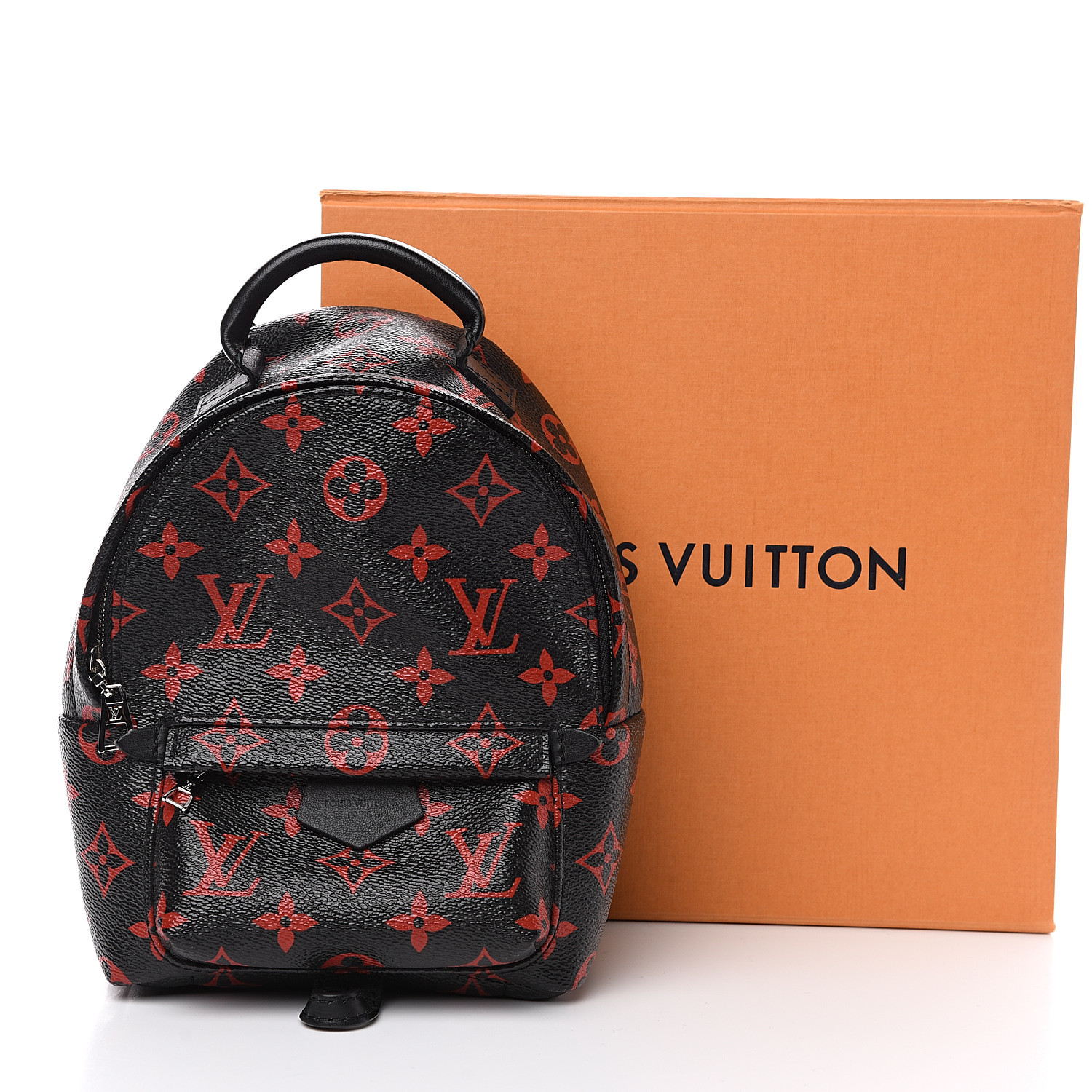 M44873 Louis Vuitton 2020 Monogram Canvas Palm Springs Mini Backpack