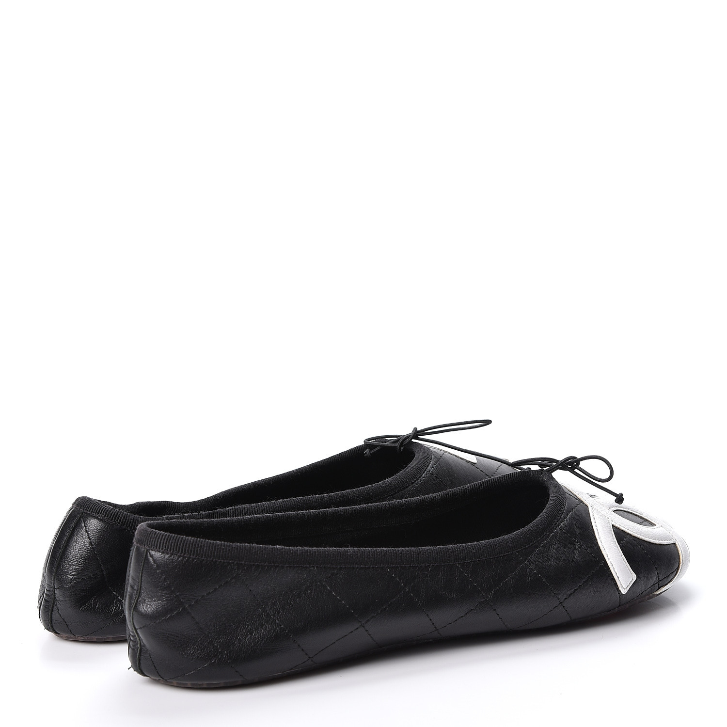 quilted chanel ballet flats