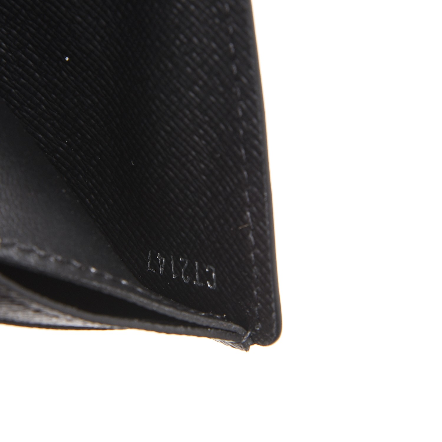 LOUIS VUITTON Epi Supreme Slender Wallet Black 201469