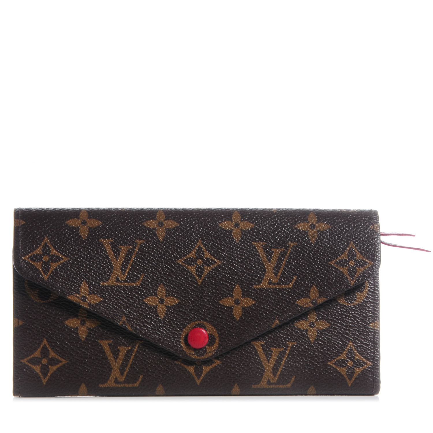 Louis Vuitton Josephine Wallet Zippered Insert Monogram Rose