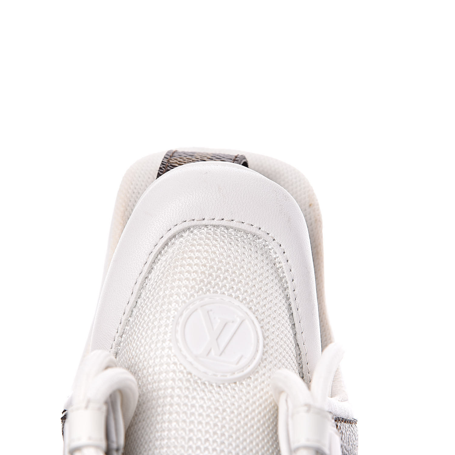 LOUIS VUITTON Patent Monogram LV Archlight Sneakers 40 White 510534