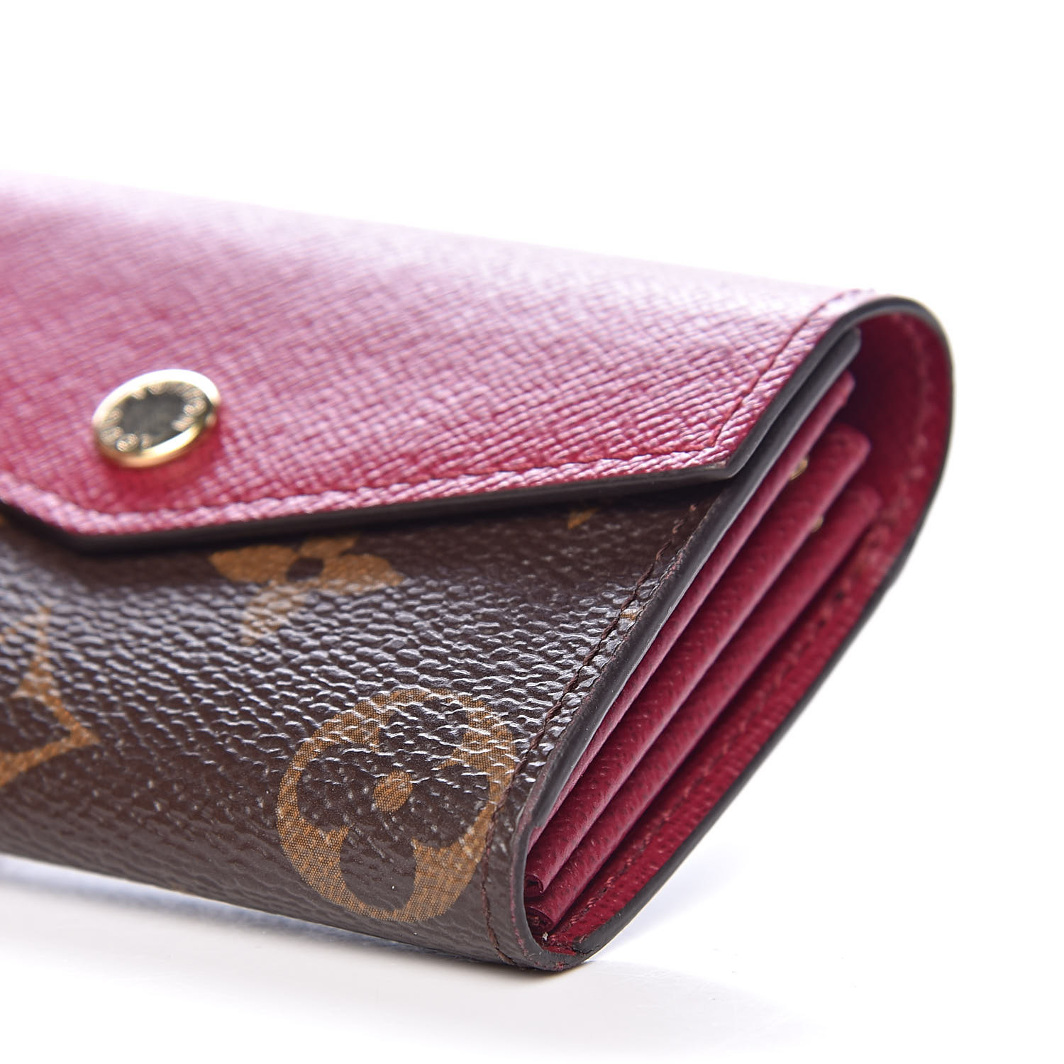 Louis Vuitton Sarah Multicartes Cardholder Fushia Wallet