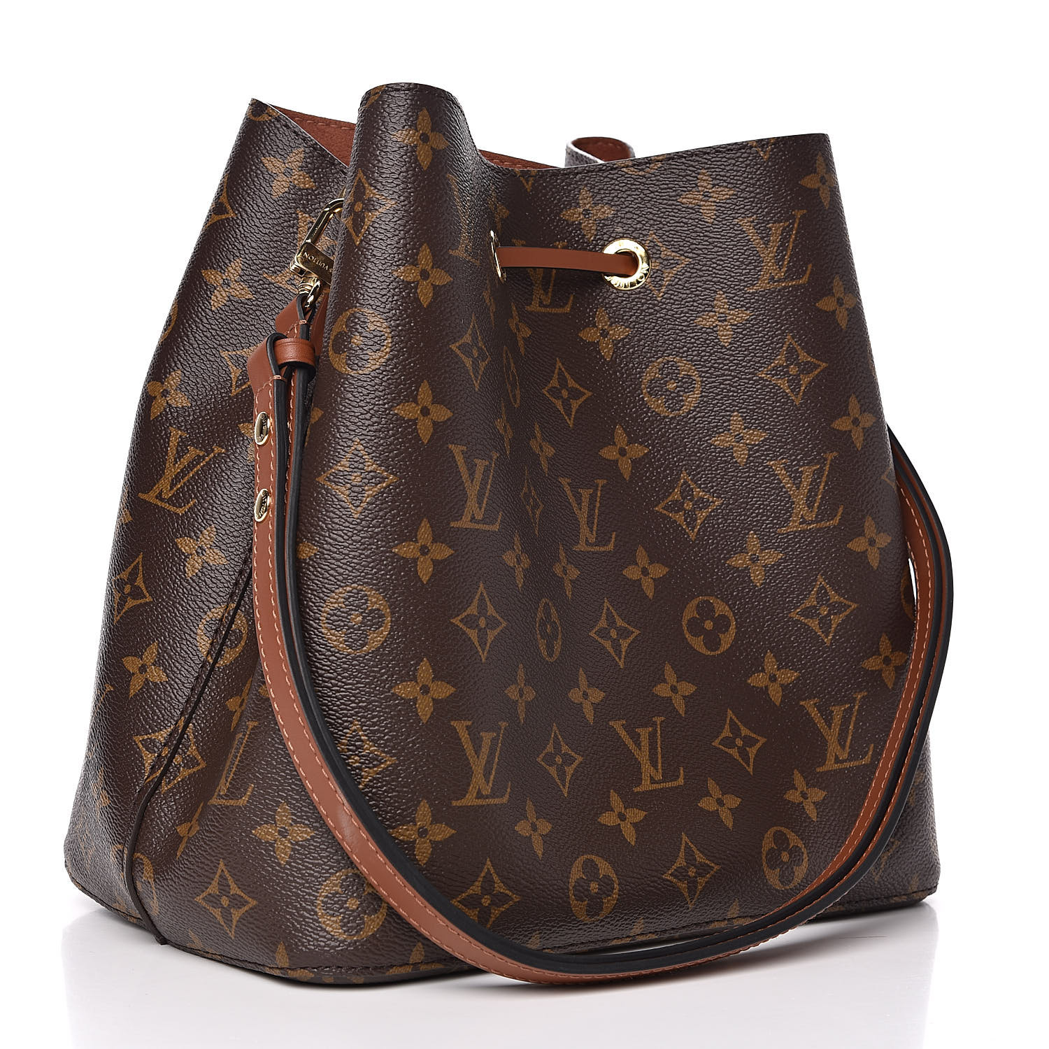 LOUIS VUITTON Monogram Neonoe MM Caramel 510842